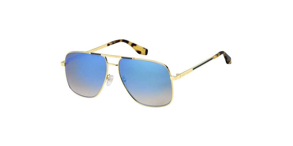  Marc Jacobs Grey SF Gold SP Round Ladies Sunglasses