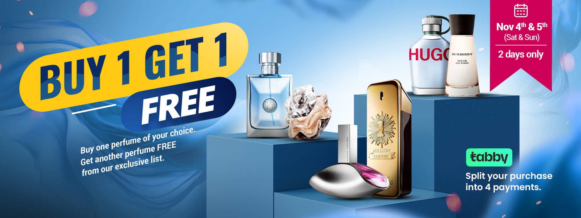 Buy One Brand Get One Exclusive Fragrance