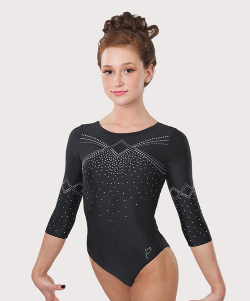 Plum Simply Elegant Pinnacle Competition Leotard