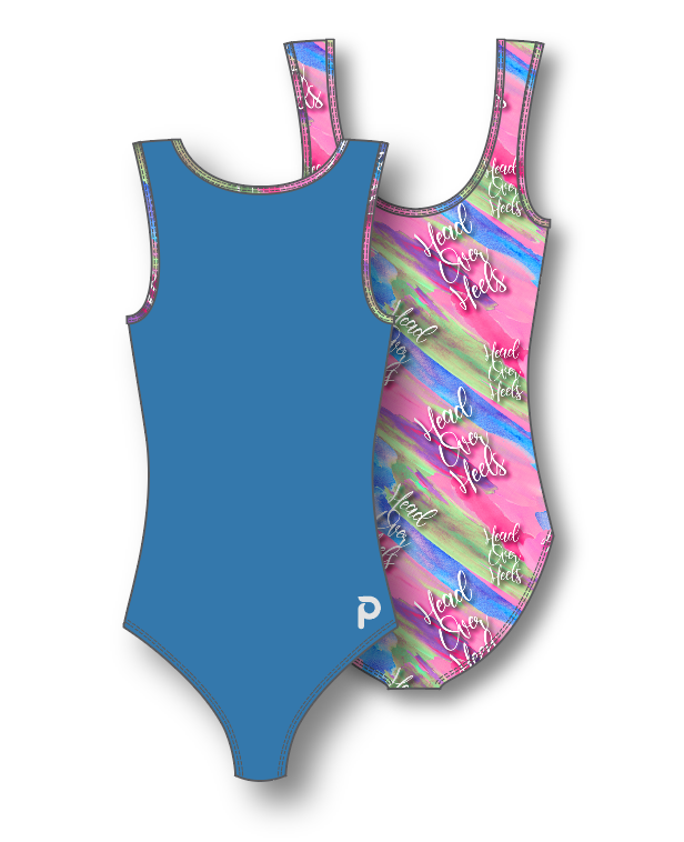 Little Girls One-Piece Gymnastics Leotards, Big Girls Sleeveless