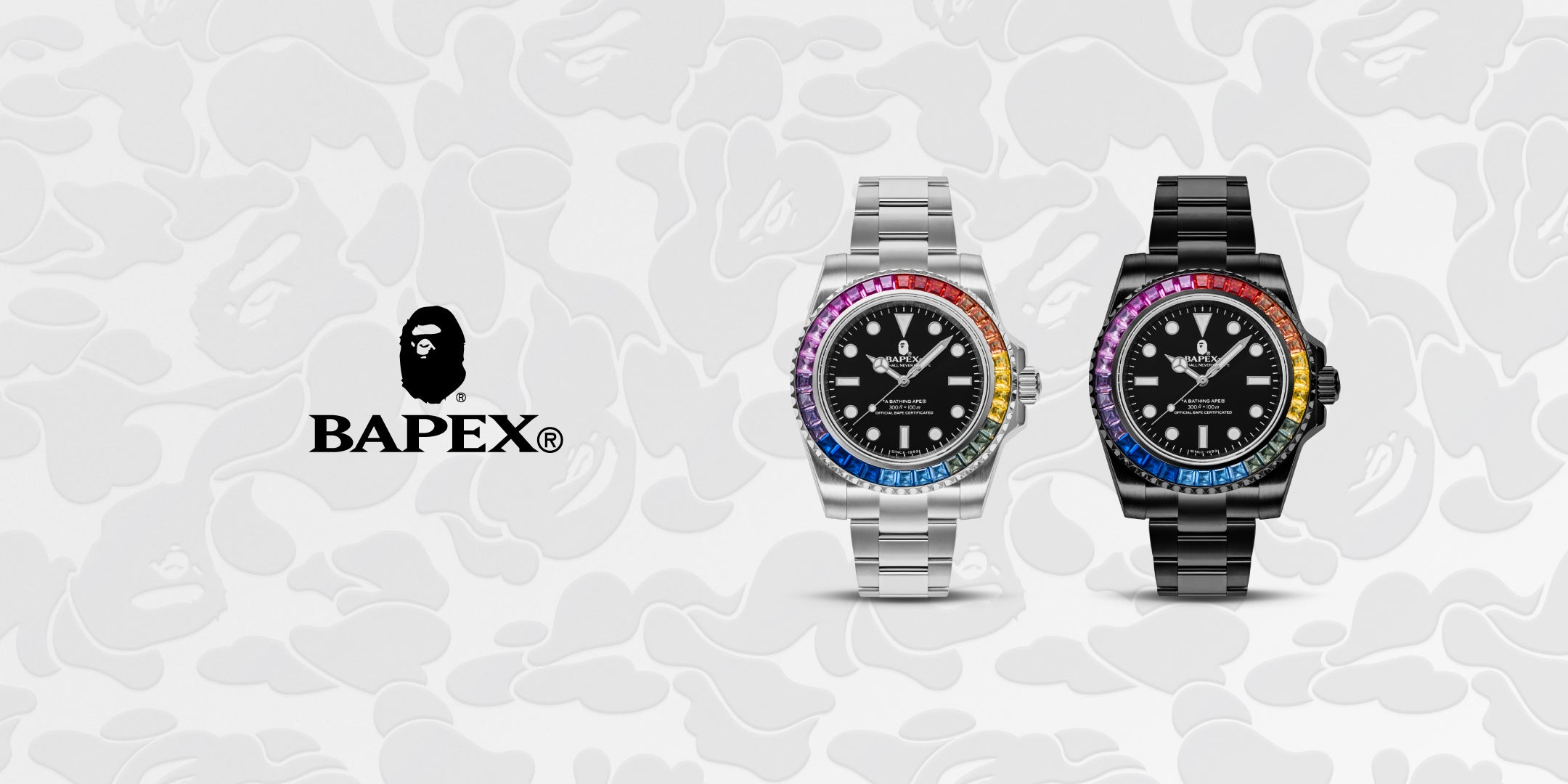 BAPE】TYPE 1 BAPEX CRYSTAL STONE-