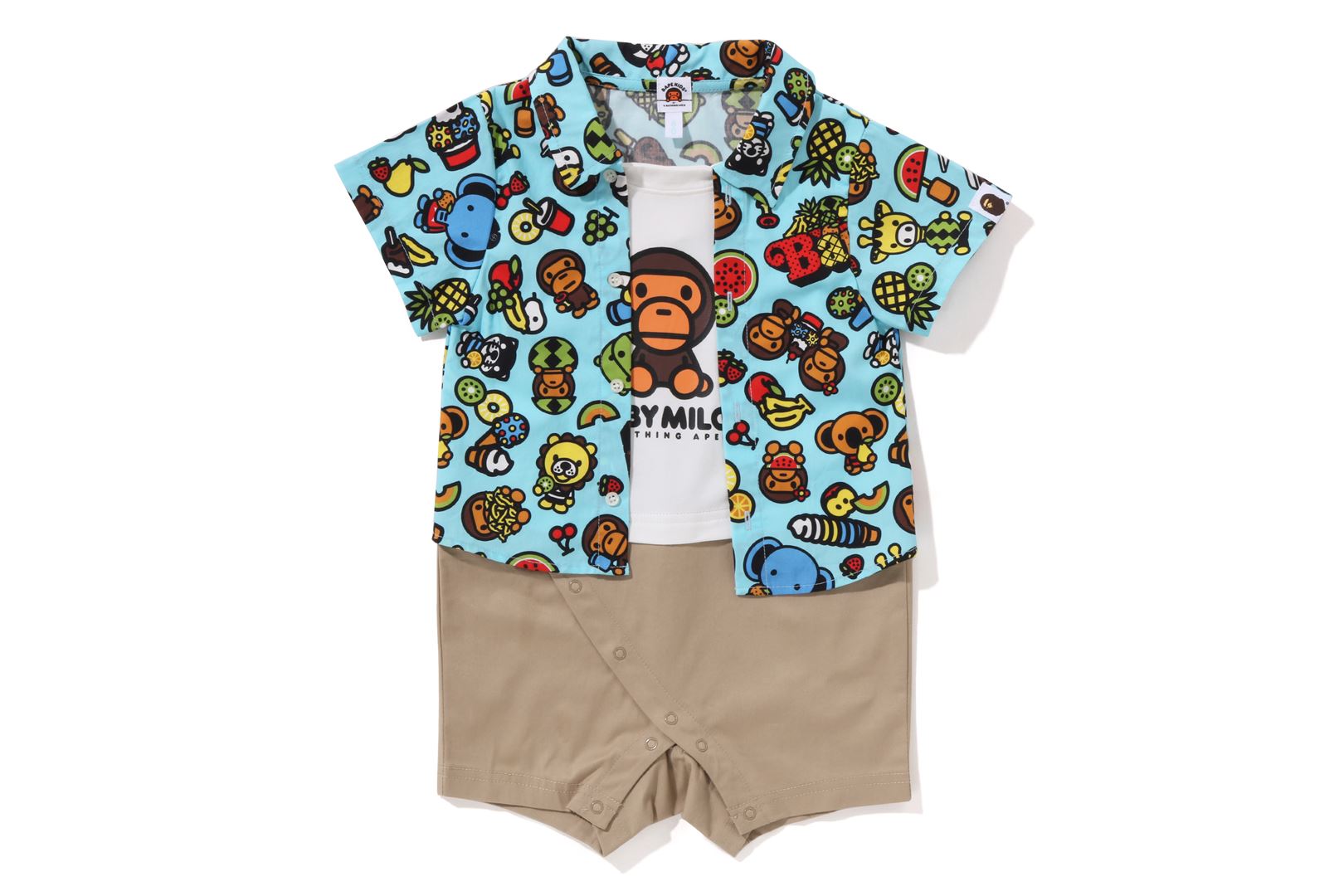 BABY MILO FACE BODYSUIT – uk.bape.com