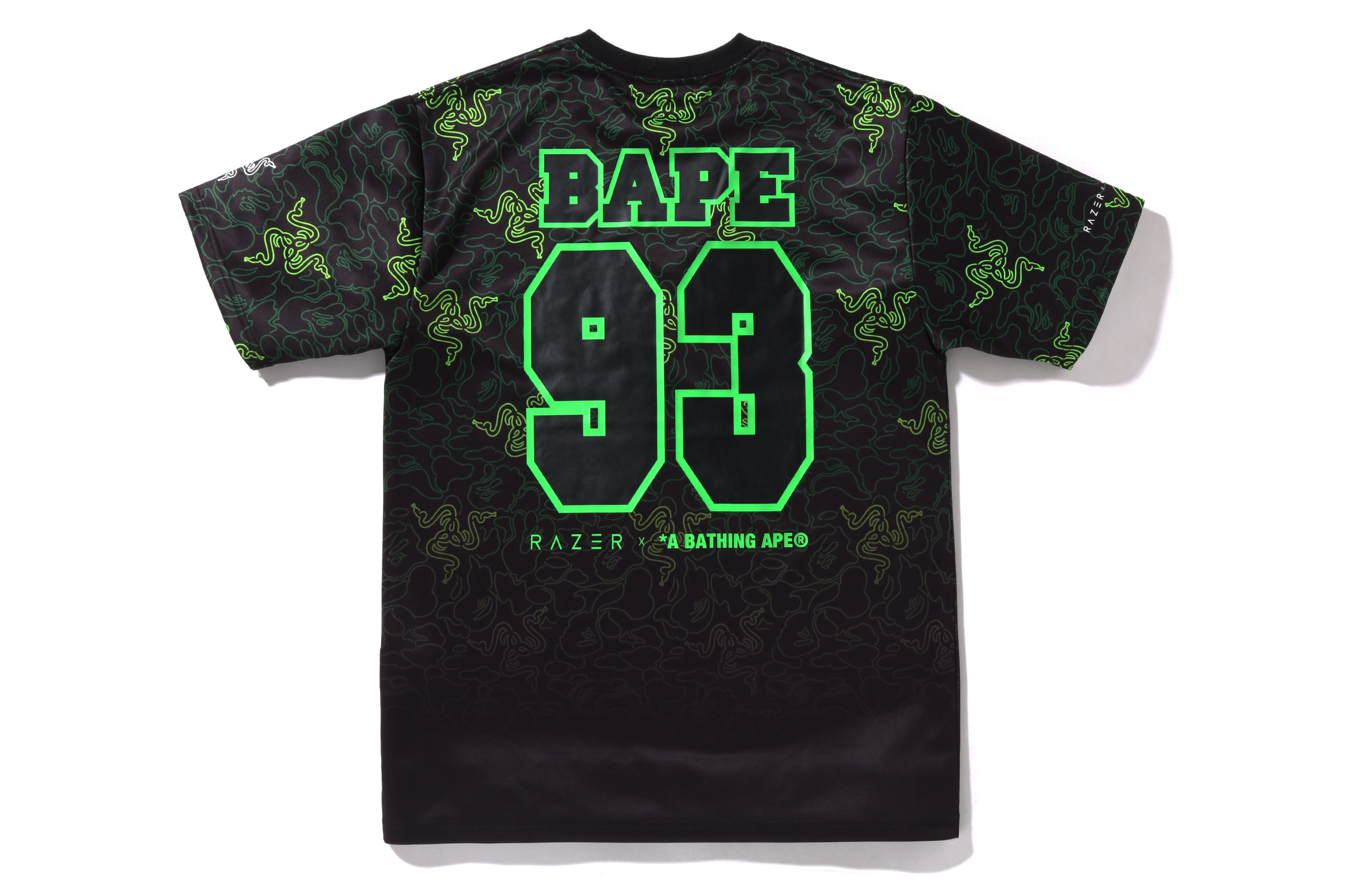 BAPE® X RAZER NEON CAMO BASKETBALL SWEAT SHORTS – uk.bape.com