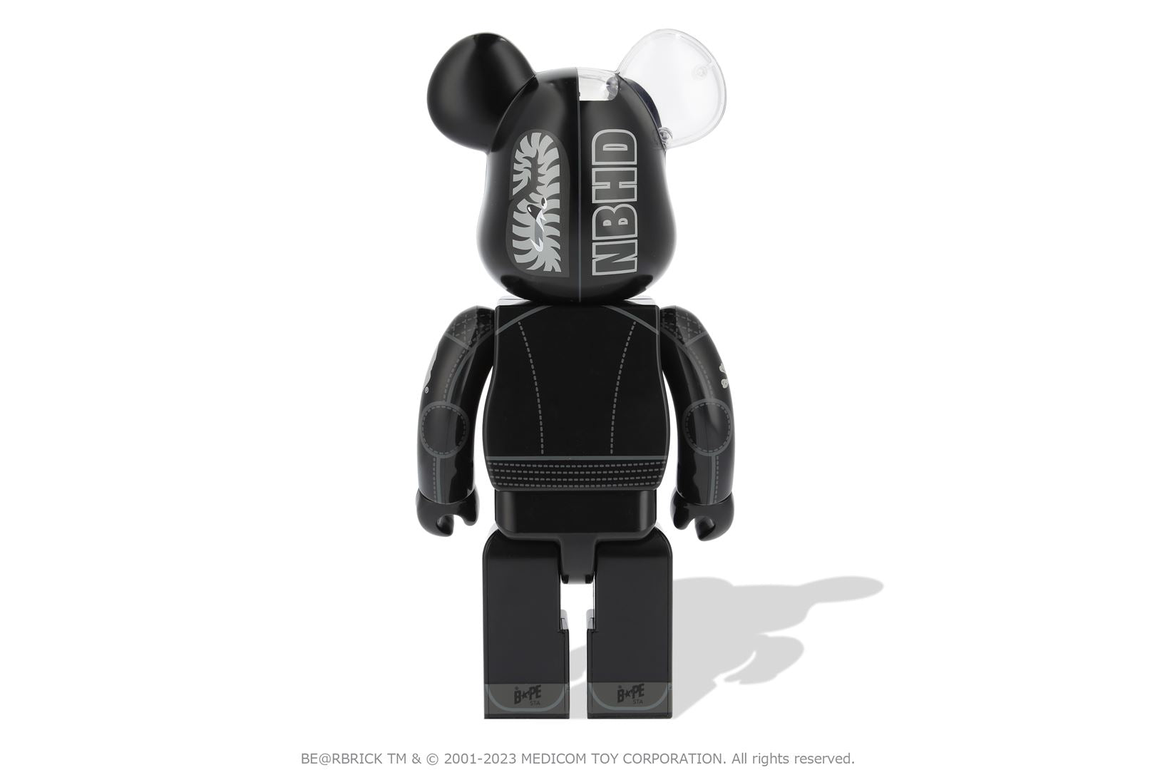 海外販売× BAPE NBHD SHARK BE@RBRICK 100% 400% - 通販 - www