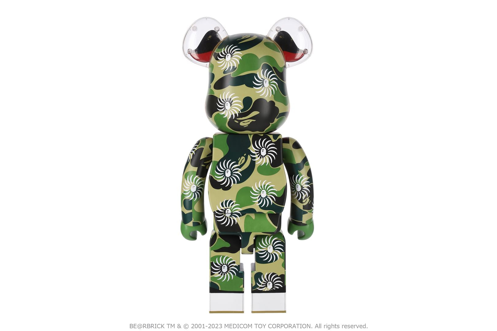 新品mastermind BAPE BE@RBRICK 1000% GREEN