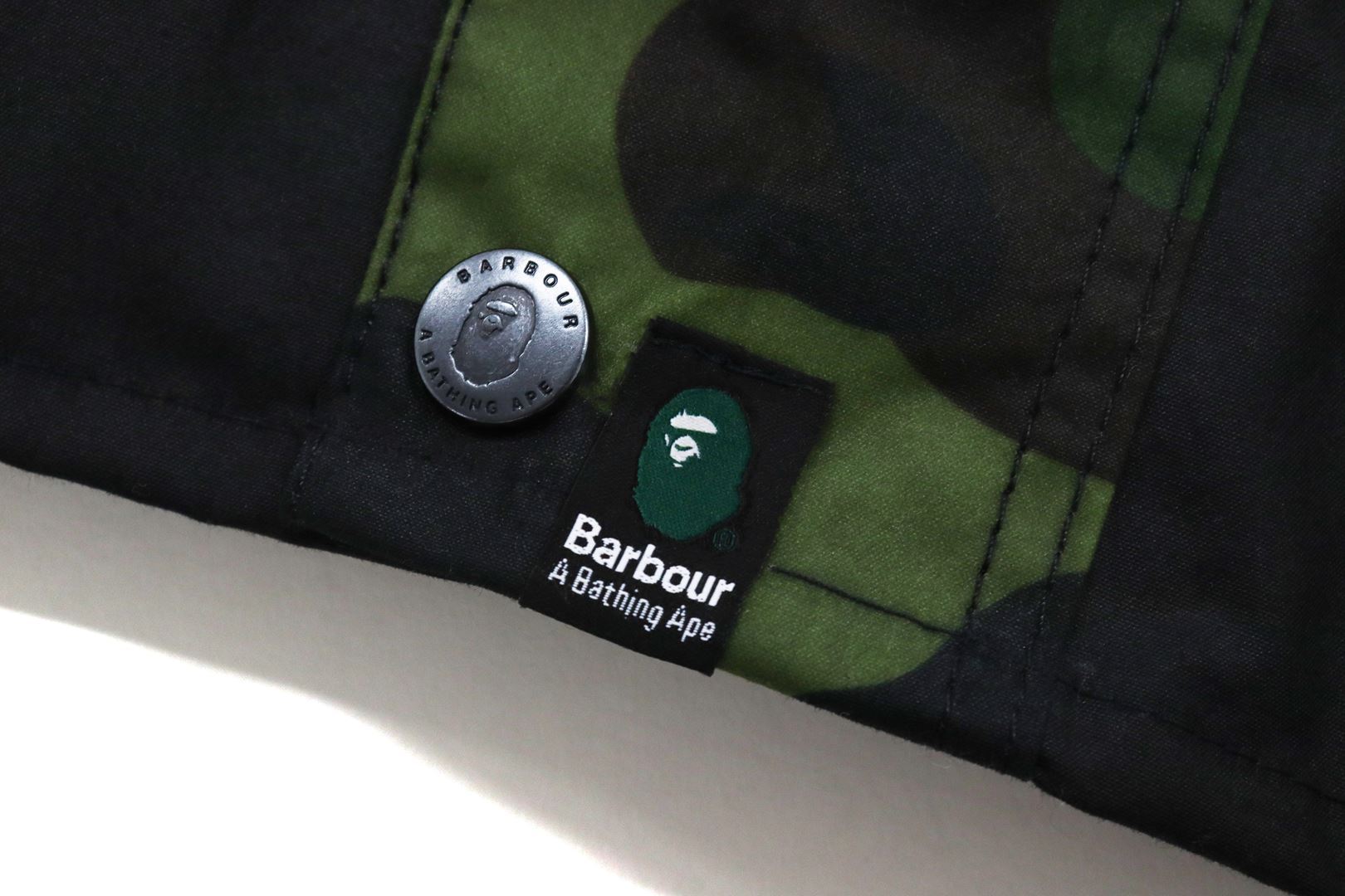 BAPE® X BARBOUR 1ST CAMO INTERNATIONAL RAIN JACKET