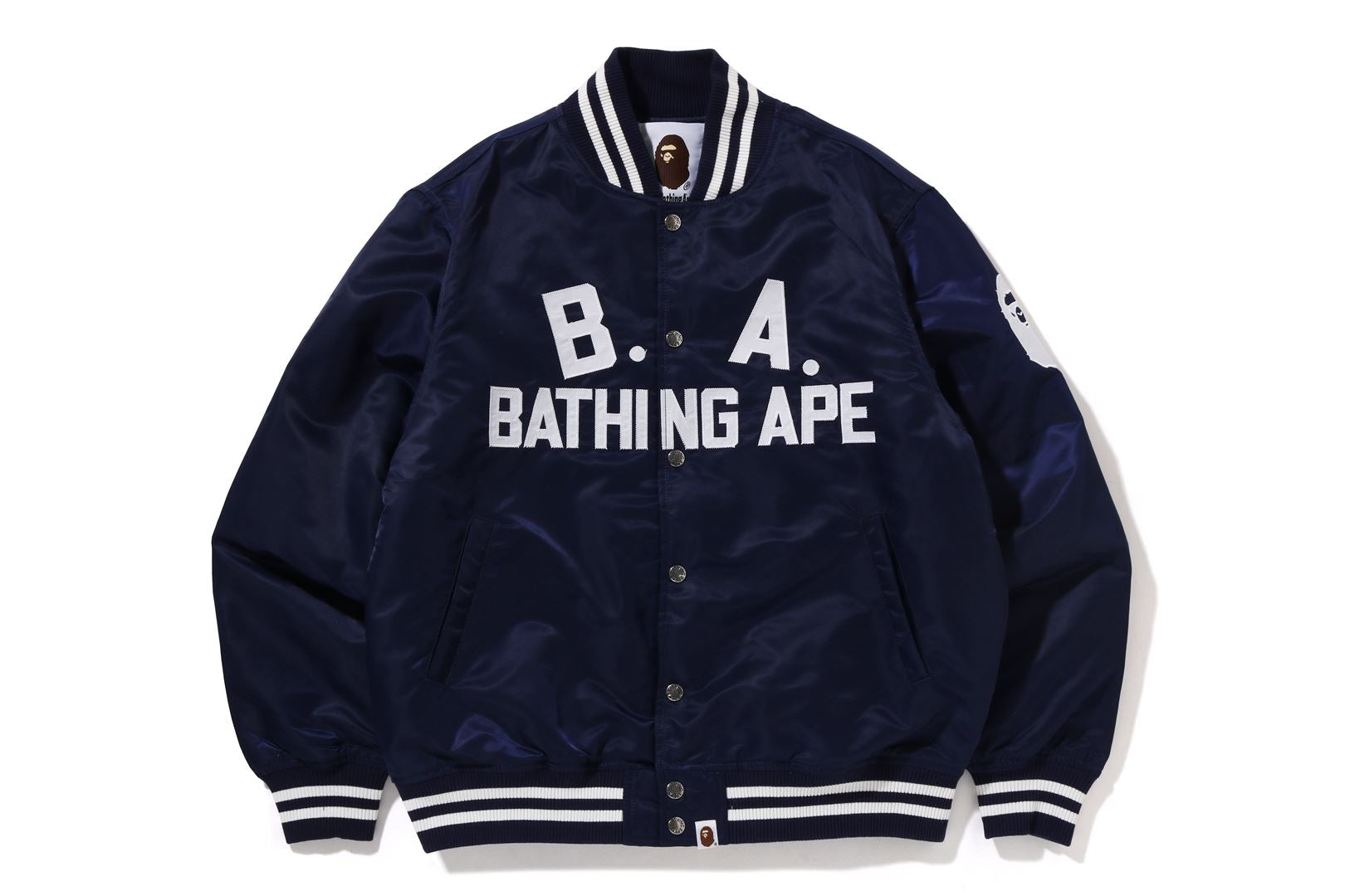 【美品】BAPE × NBHD VARSITY JACKET Lサイズ