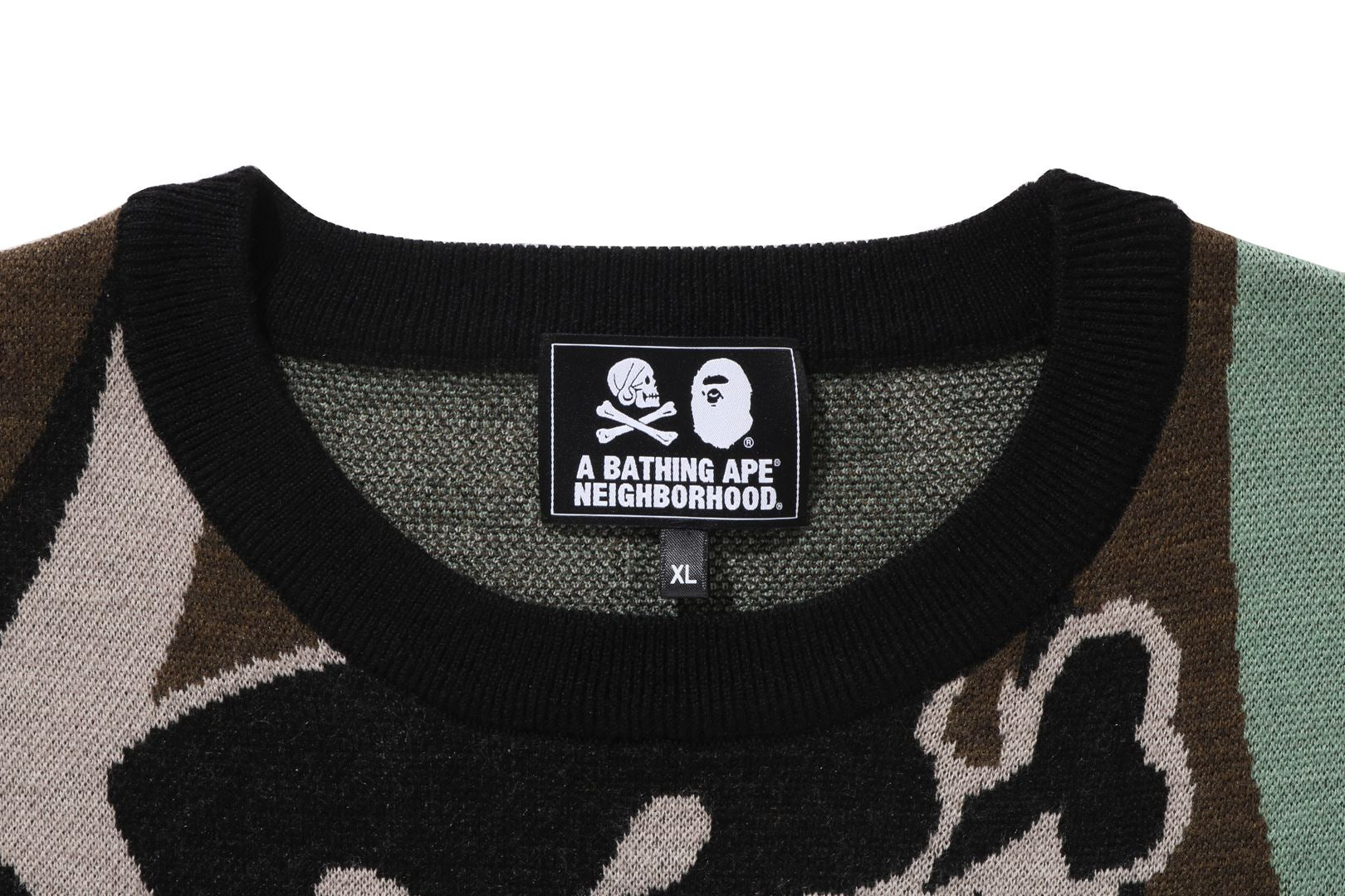 スマートスクラブス 即完売 BAPE x NEIGHBORHOOD RELAXED FIT KNIT