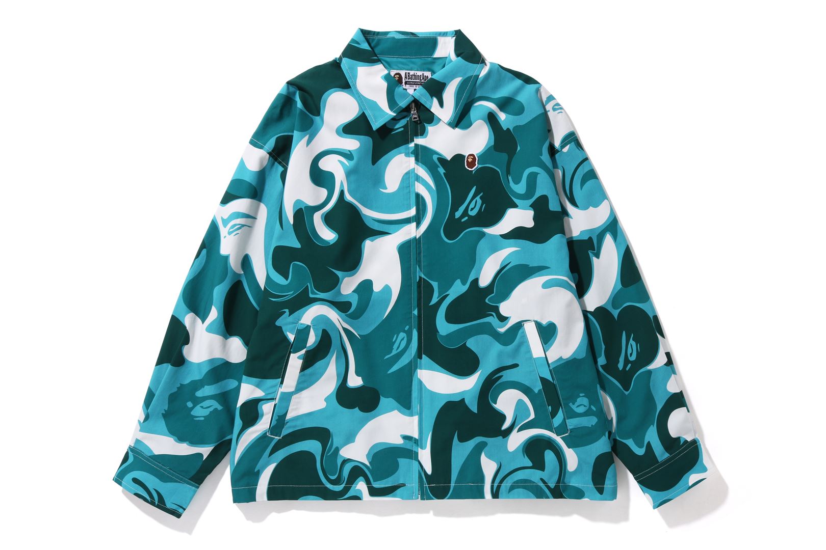 MARBLE CAMO OVERSIZED KNIT – uk.bape.com