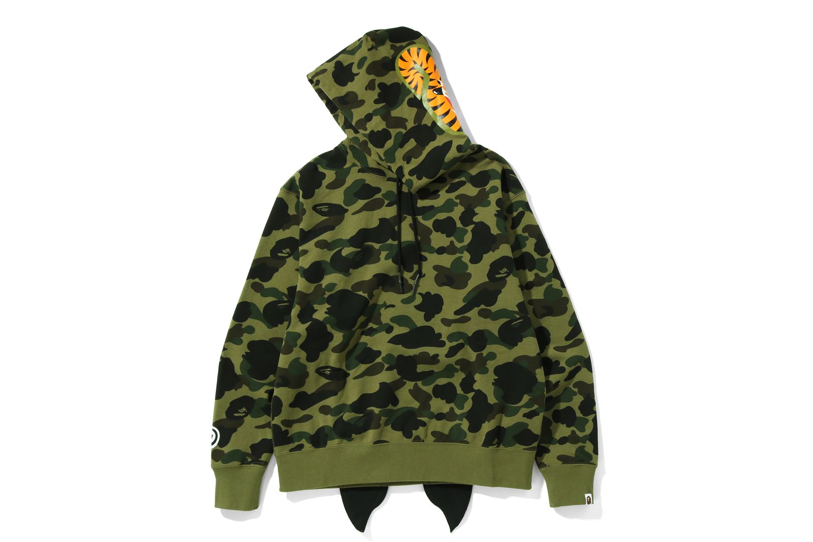 1ST CAMO SHARK RELAXED FIT PULLOVER HOODIE