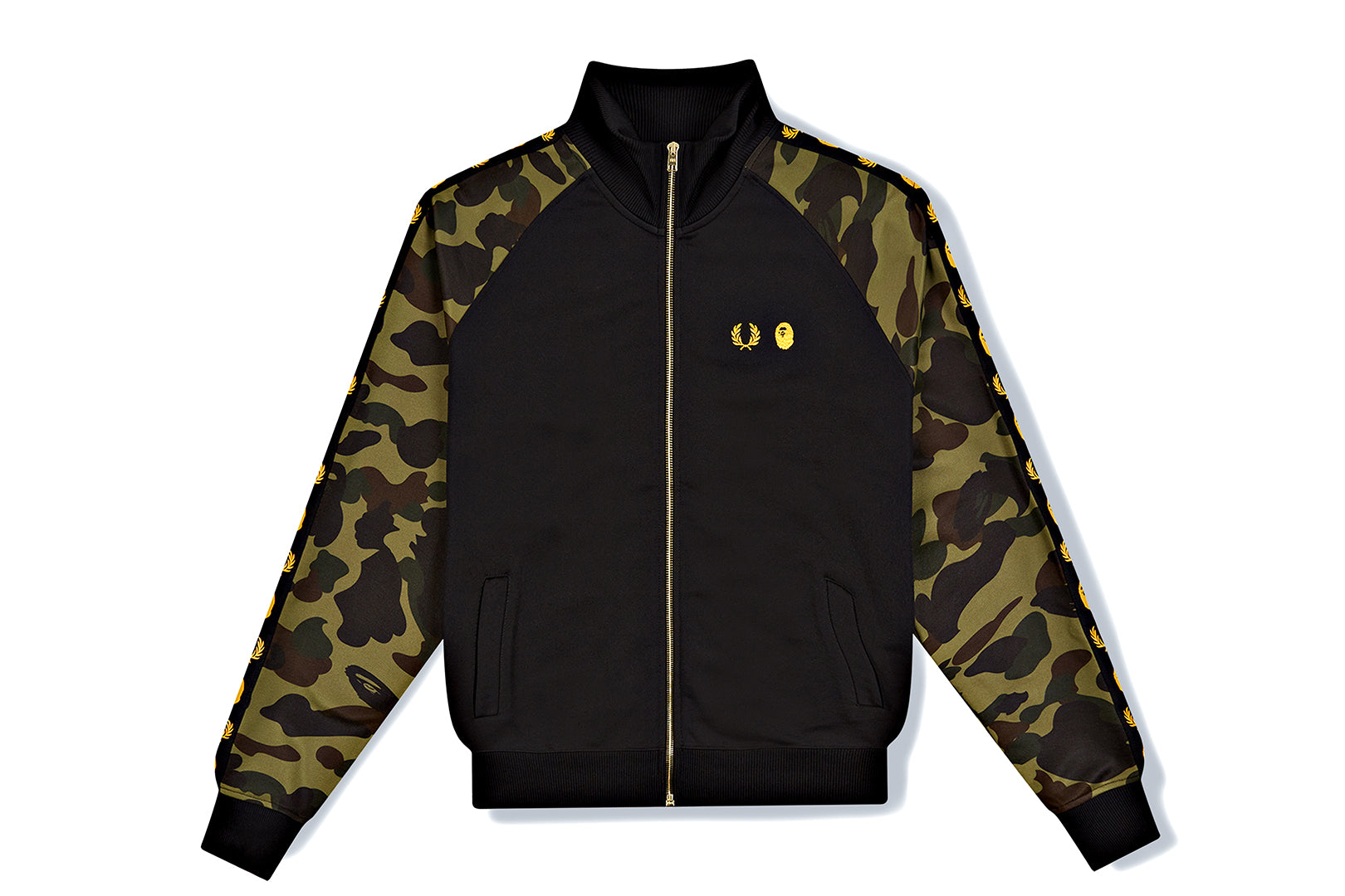 日本限定モデル】 Track FRED x PERRY BAPE Perry X Black BAPE® TRACK