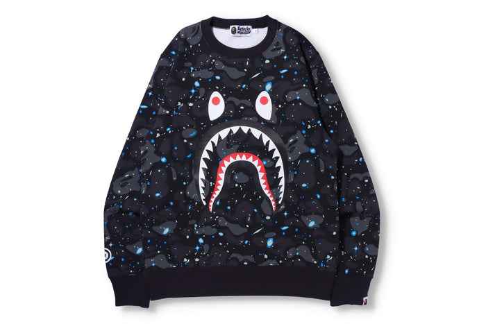 BAPE SHARK WGM HOODIE BLACK TEXT CODE CAMO