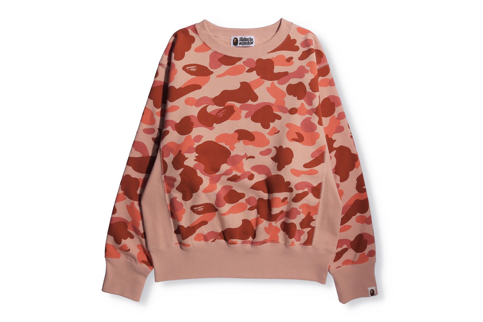 CITY CAMO COLLEGE CREWNECK – uk.bape.com