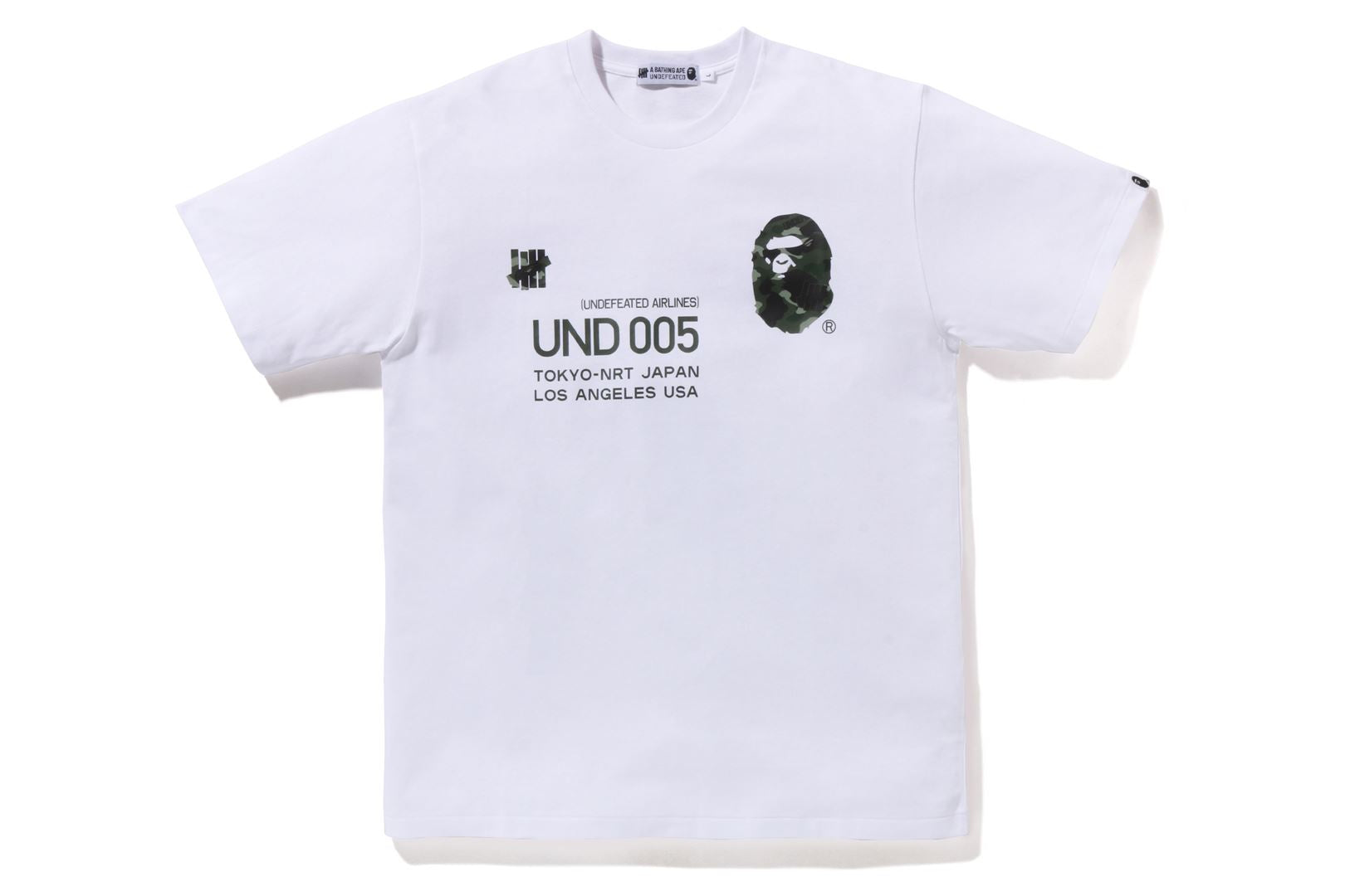 BAPE® X UNDEFEATED TEE