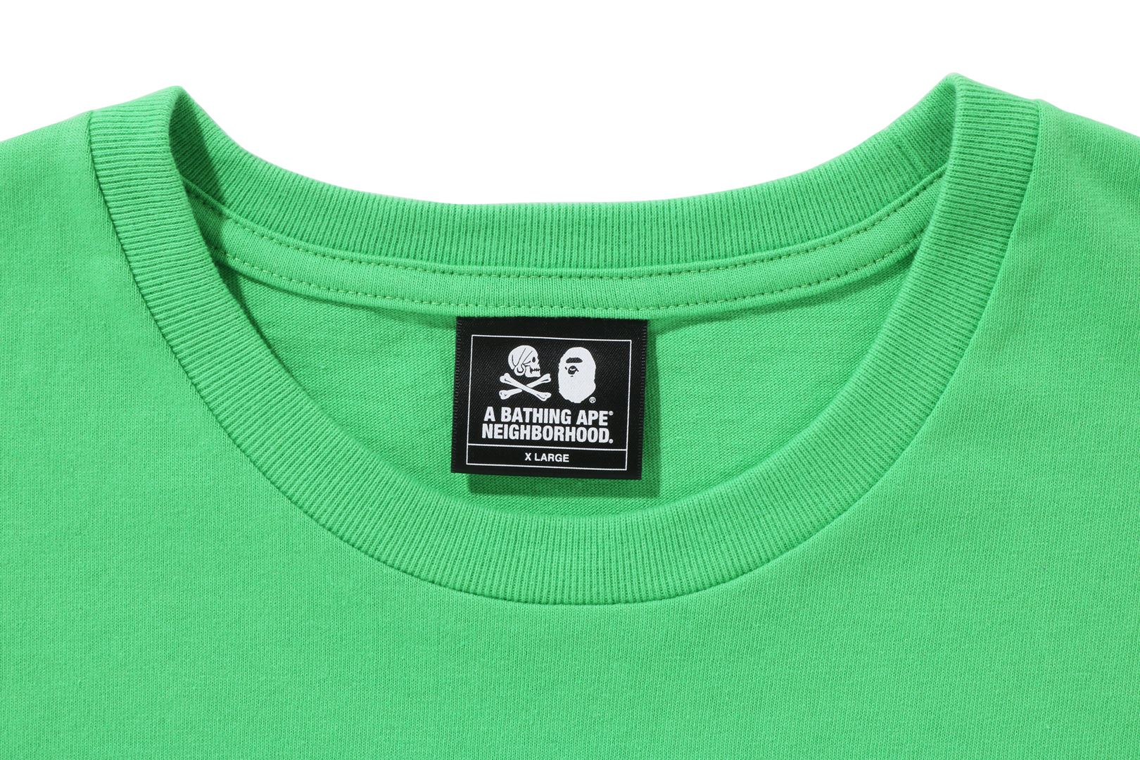 Tシャツ/カットソー(半袖/袖なし)XLサイズ GREEN NEIGHBORHOOD BAPE