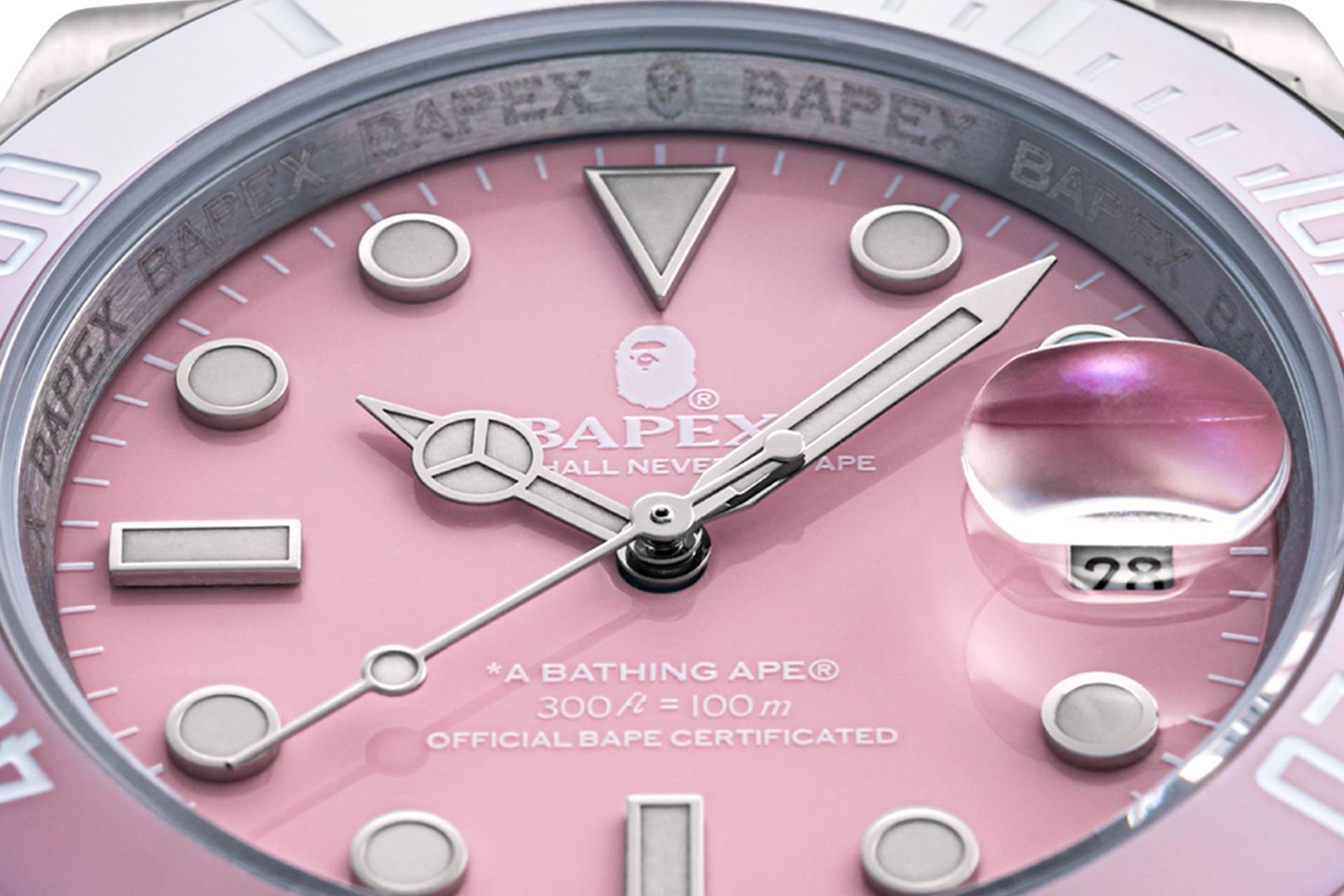 BAPEX マイロカモ ピンク PINK 自動巻き-