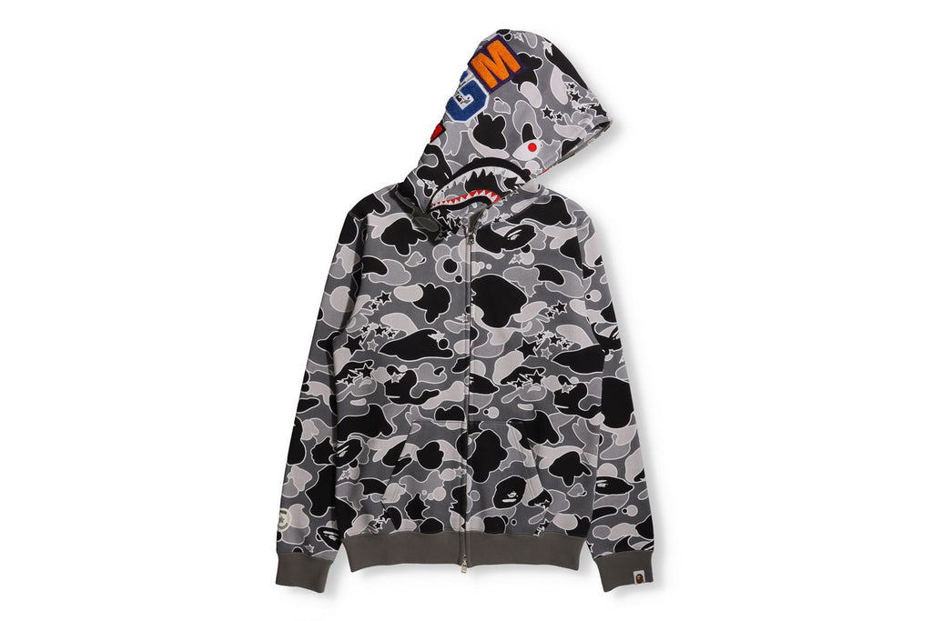 BAPE ABC Shark Full Zip Hoodie 'Blue' GOAT | lupon.gov.ph