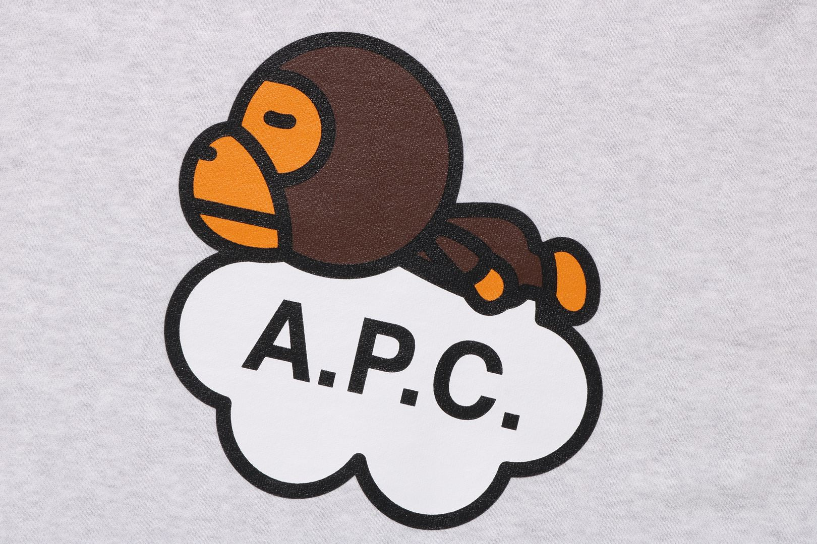 APC X APE MILO WIDE CREWNECK | labiela.com