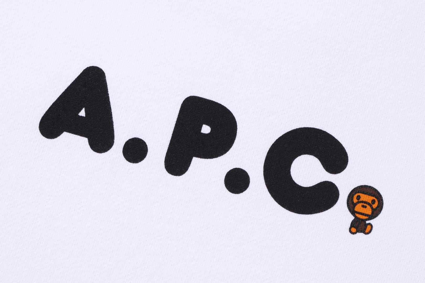 APC X APE MILO WIDE CREWNECK | labiela.com