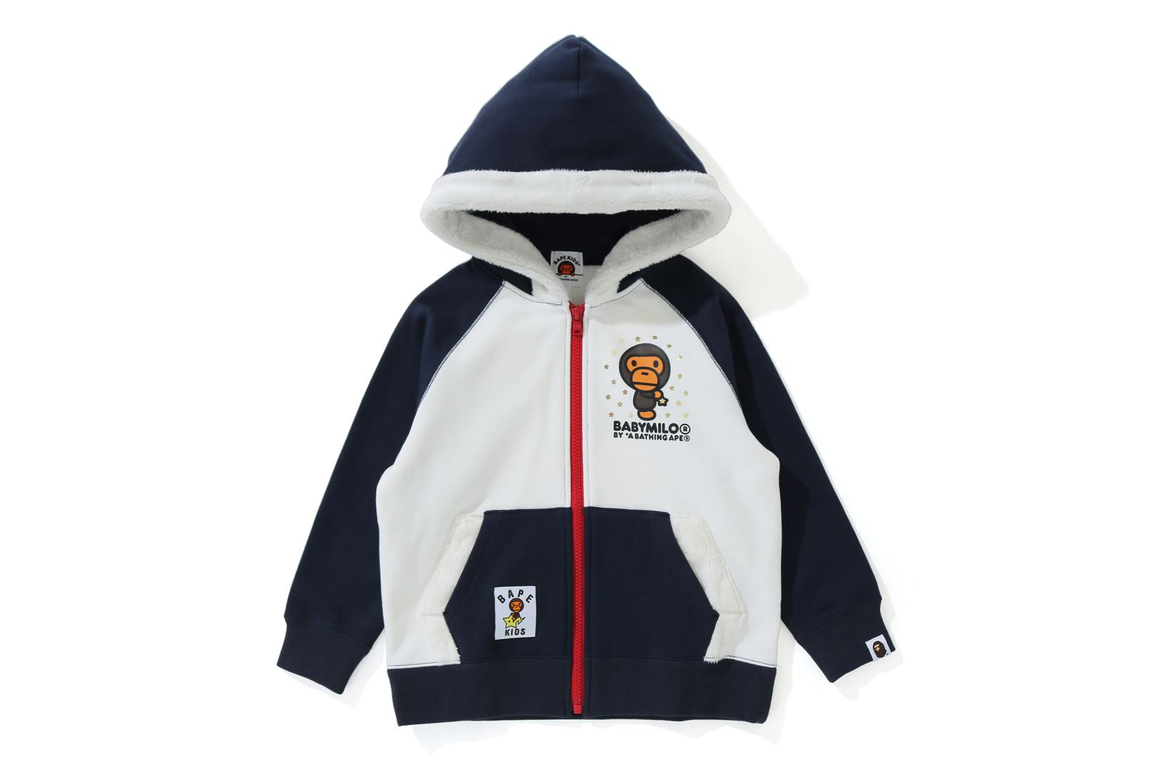 BABY MILO STAR ZIP HOODIE