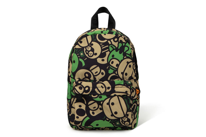 BAPE Baby Milo Camo Backpack Green Brown