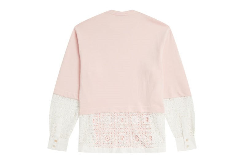 スウェット BABY MILO FLOWER FRILL CREWNECK K-