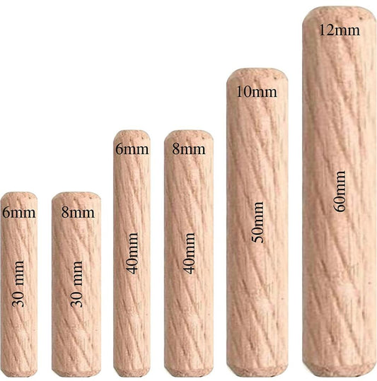 Hardwood Dowels 10 x 50mm 100PK - Fast Build Supplies