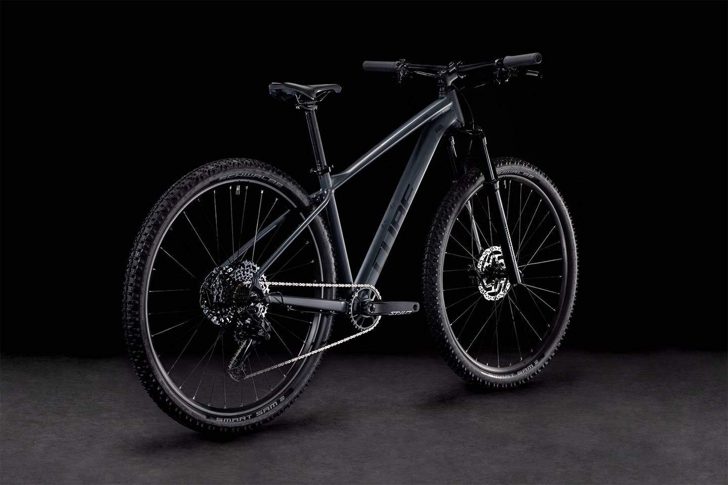 Asser Voorstad Elektrisch Cube Acid Mountain Bike / Grey & Pearl – Partridge Cycles