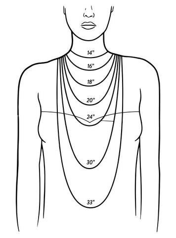 necklace length guide