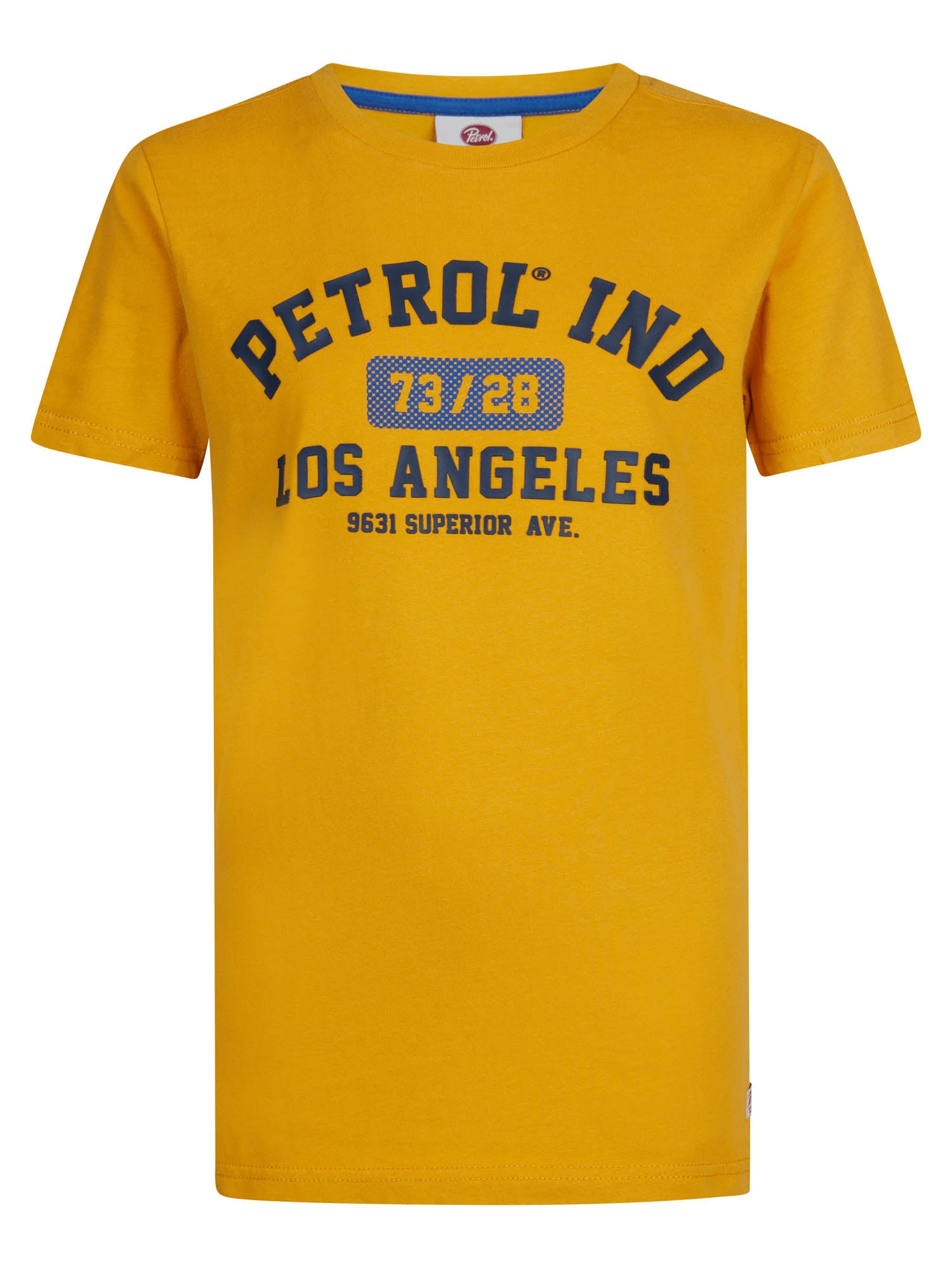 Petrol Industries - Jongens Petrol Ind T-Shirt - Geel - Maat 104