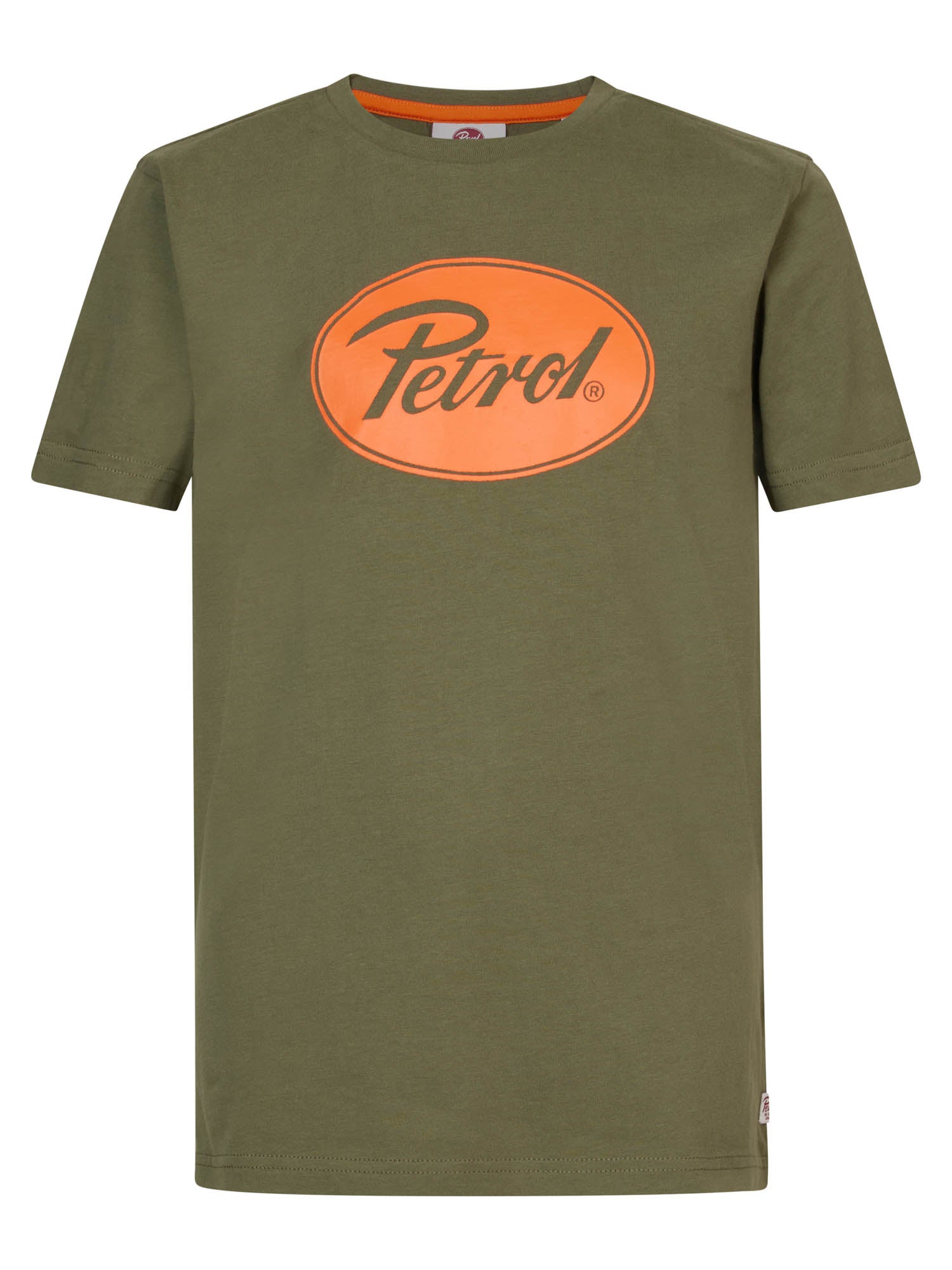 Petrol Industries - Jongens Petrol Logo T-Shirt - Groen - Maat 140
