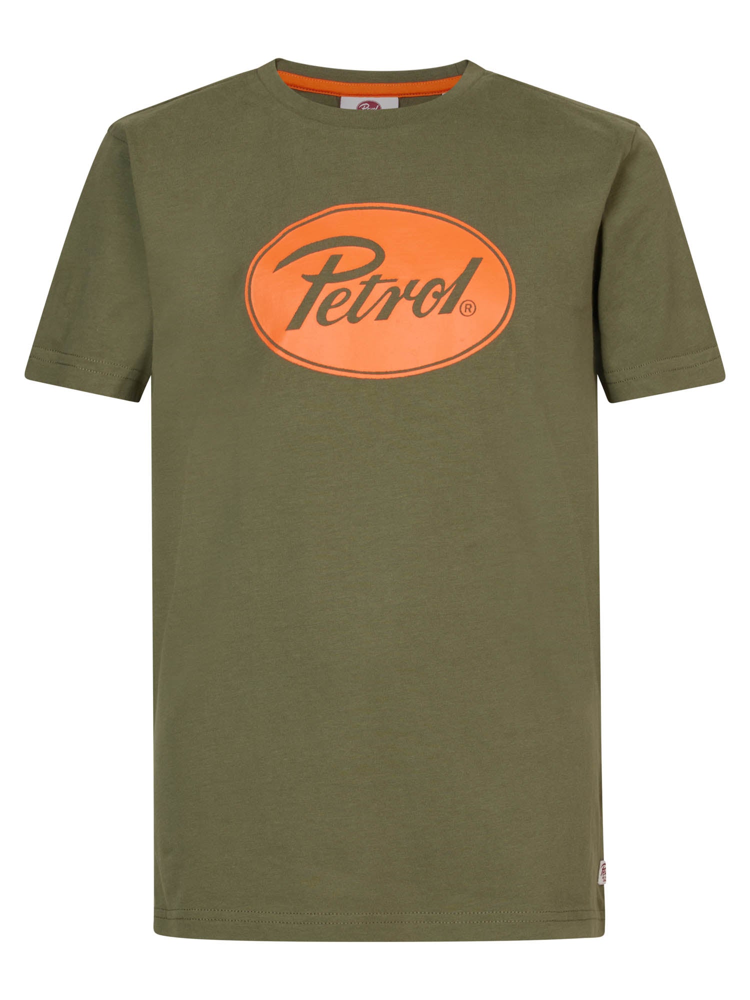 Petrol Industries - Jongens Petrol Logo T-Shirt - Groen - Maat 116