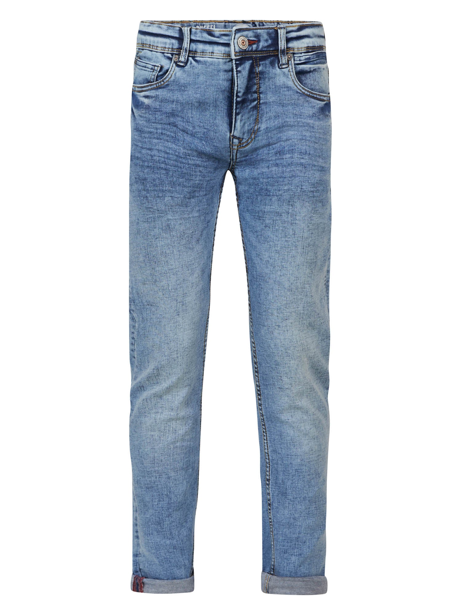 Petrol Industries - Jongens Russel Regular Tapered Fit Jeans Blackfoot - Blauw - Maat 158