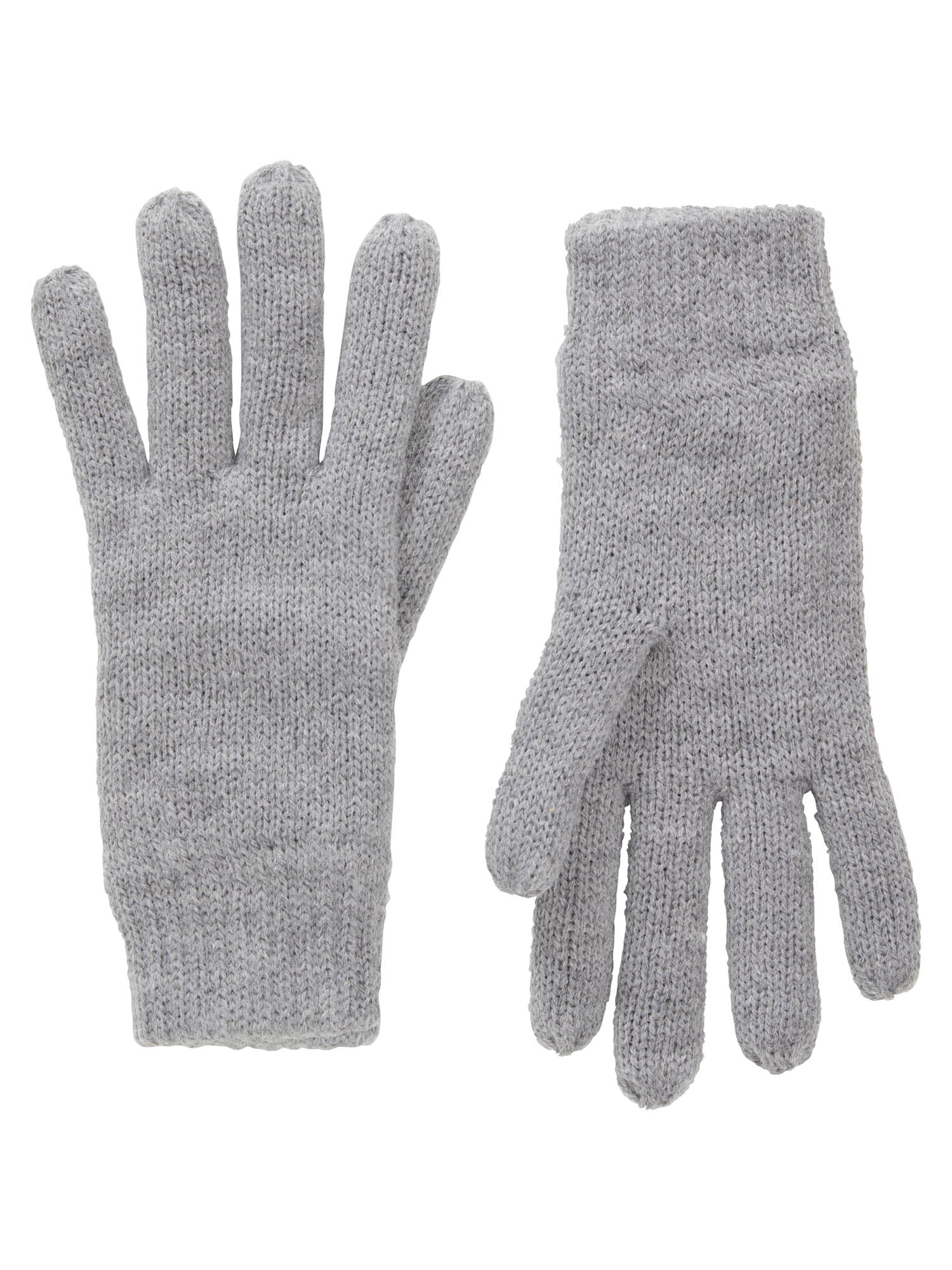 Petrol Industries Fine-knit Gloves Harbor Light Grey Melee - OS