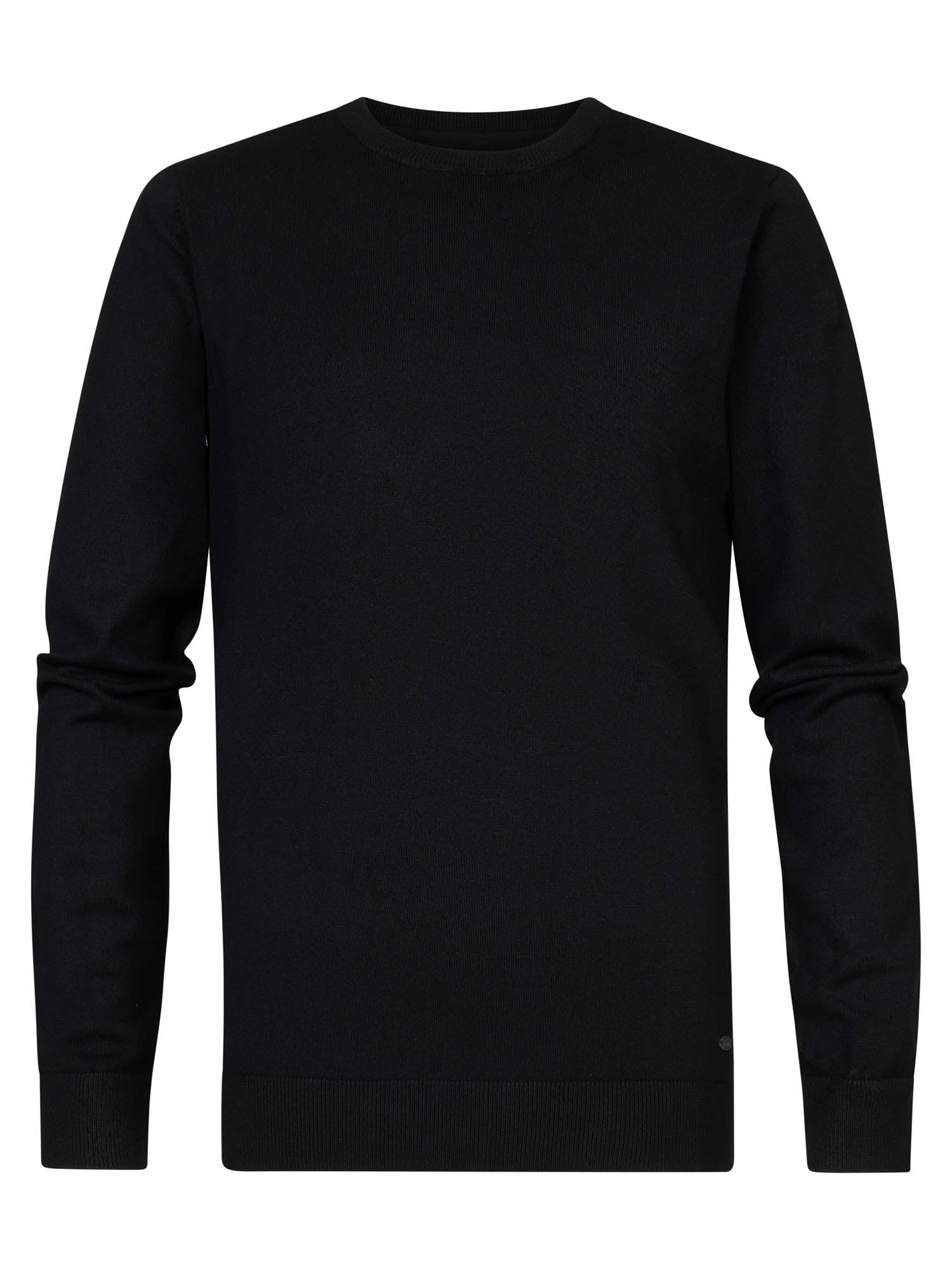 Petrol Industries Solid-coloured Knitted Pullover Cicero Dark Black - 116