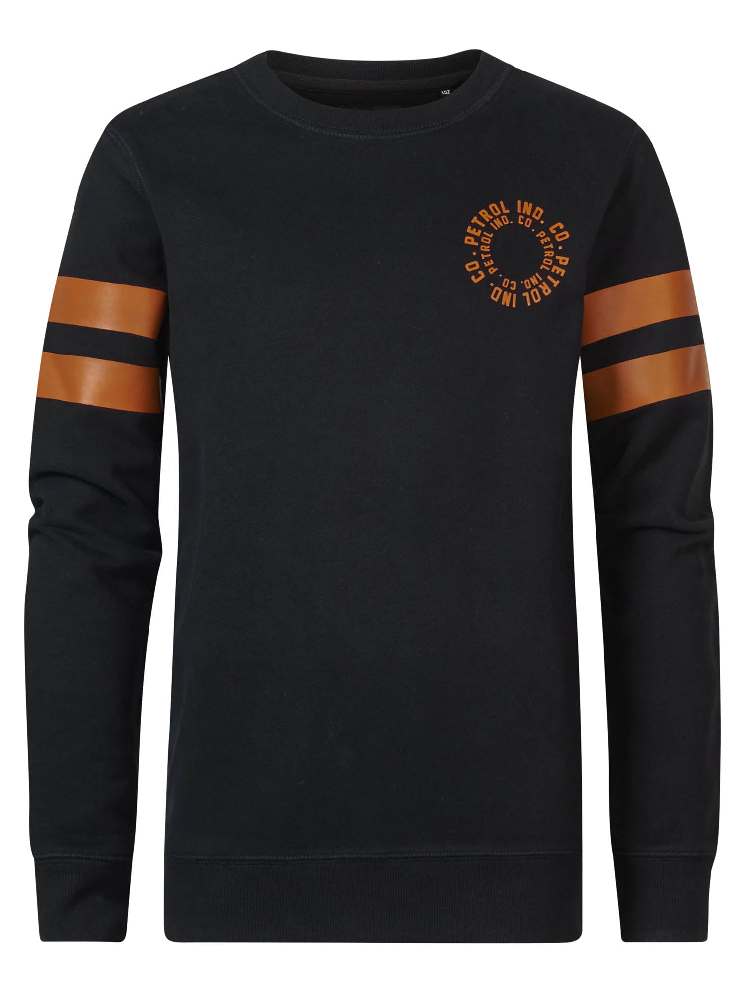 Petrol Industries - Jongens Casual Sweater Moline - Zwart - Maat 104