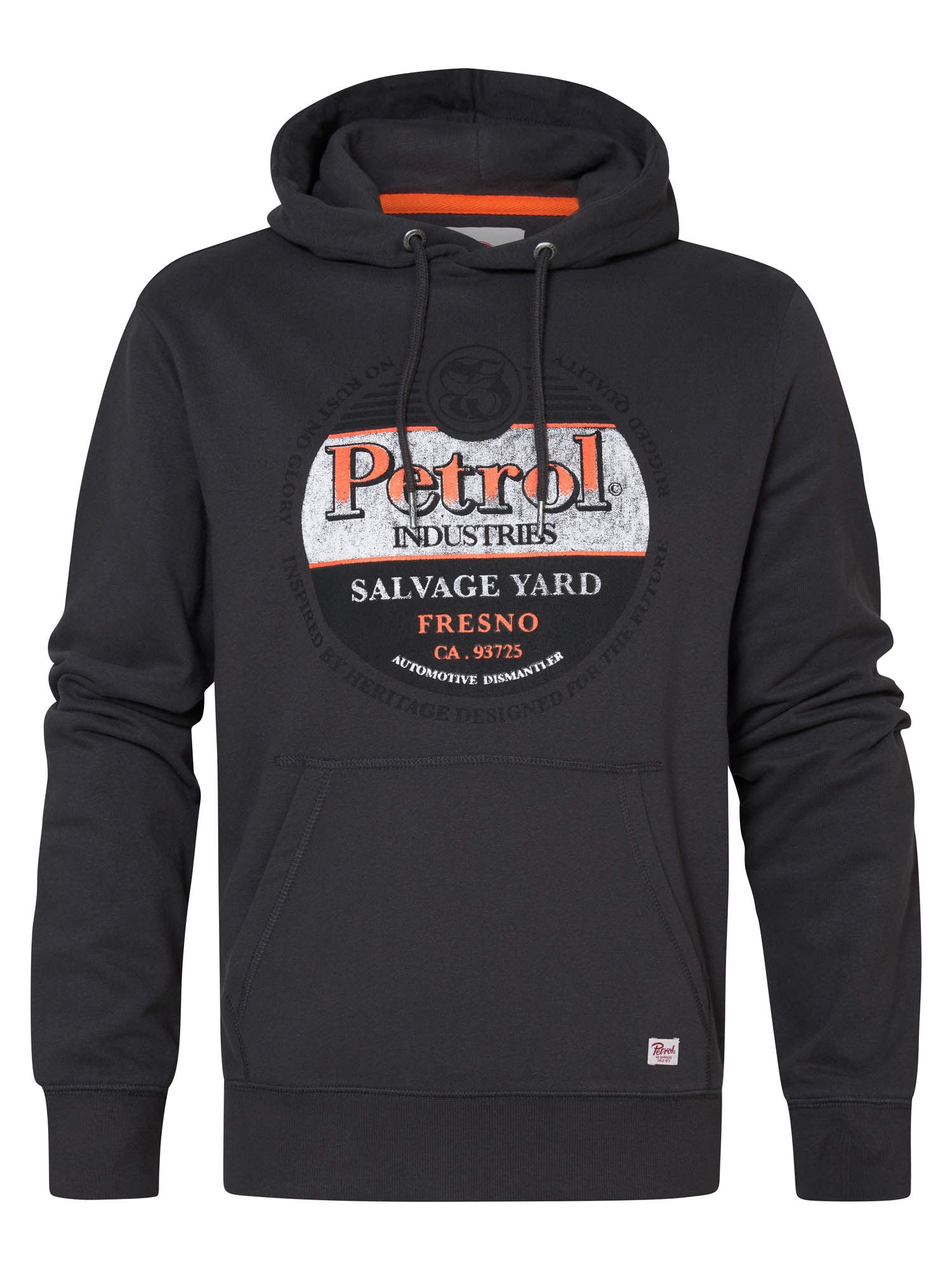 Petrol Industries Casual Hoodie Black Sand - S