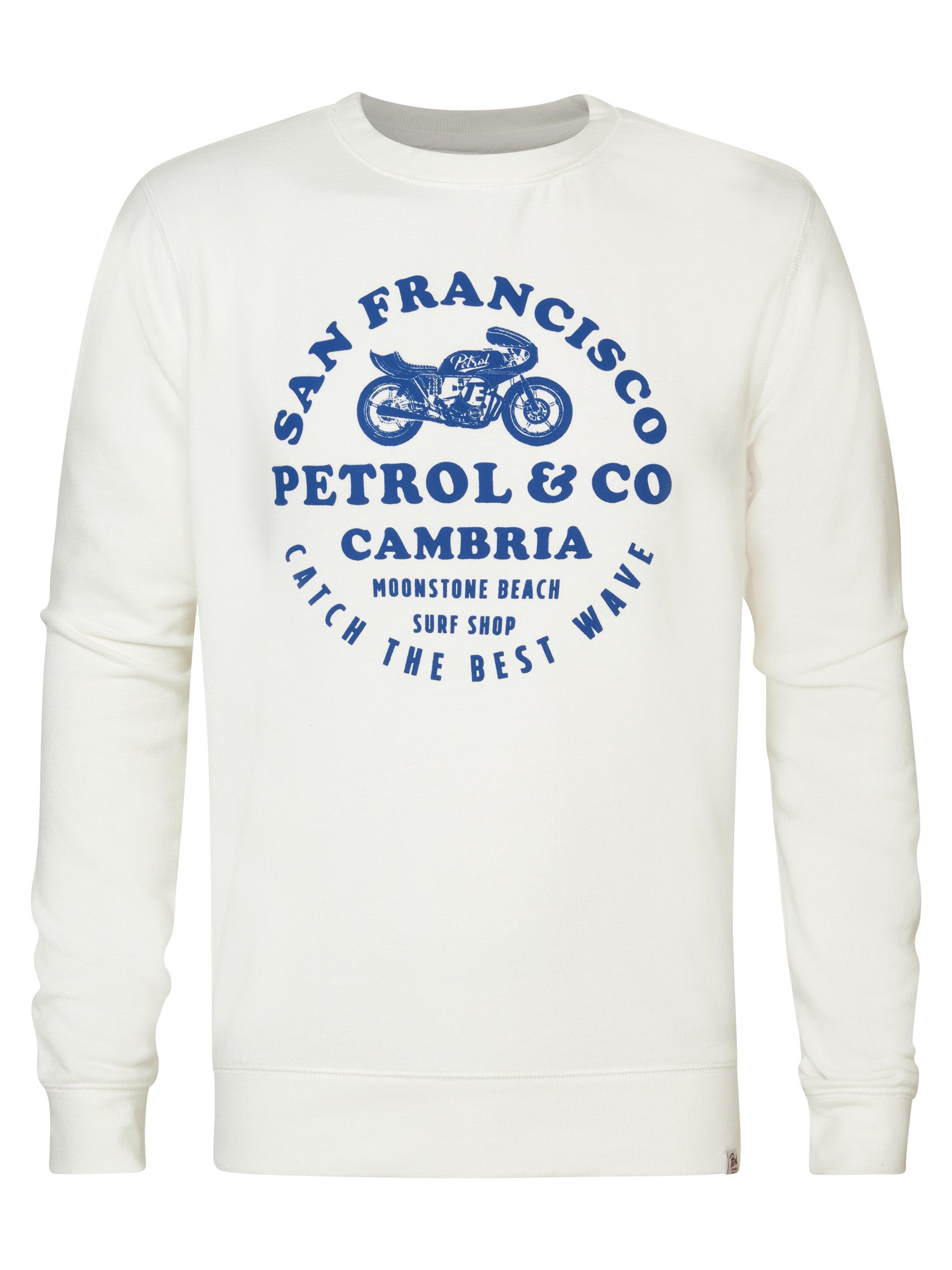 Petrol Industries Artwork Sweater Chalk White - XXL