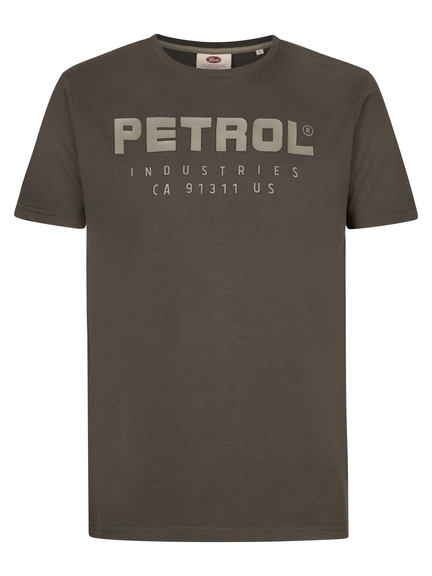 Petrol Industries Logo T-shirt Black Sand -