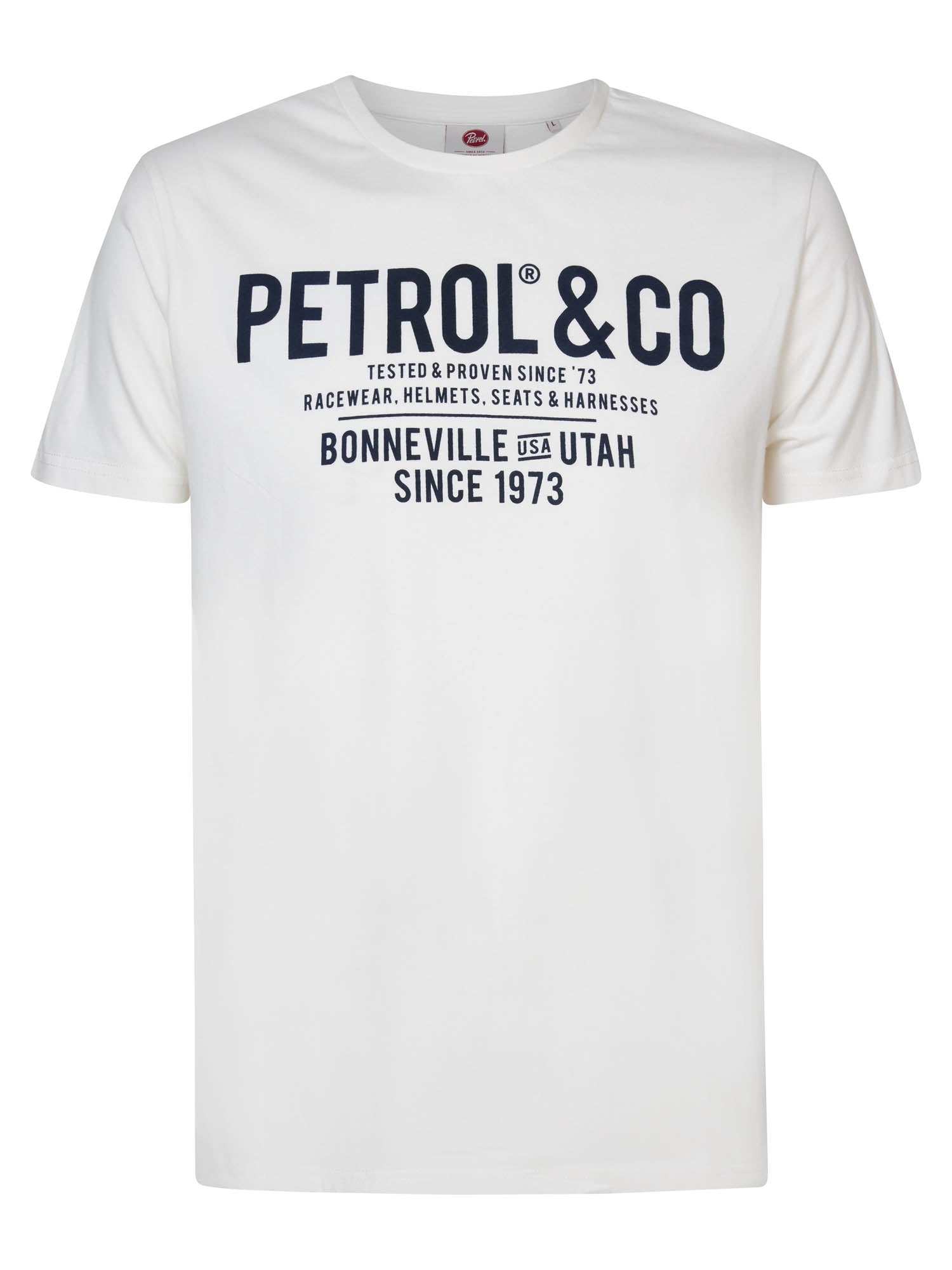 Petrol Industries Logo T-Shirt Chalk White - L