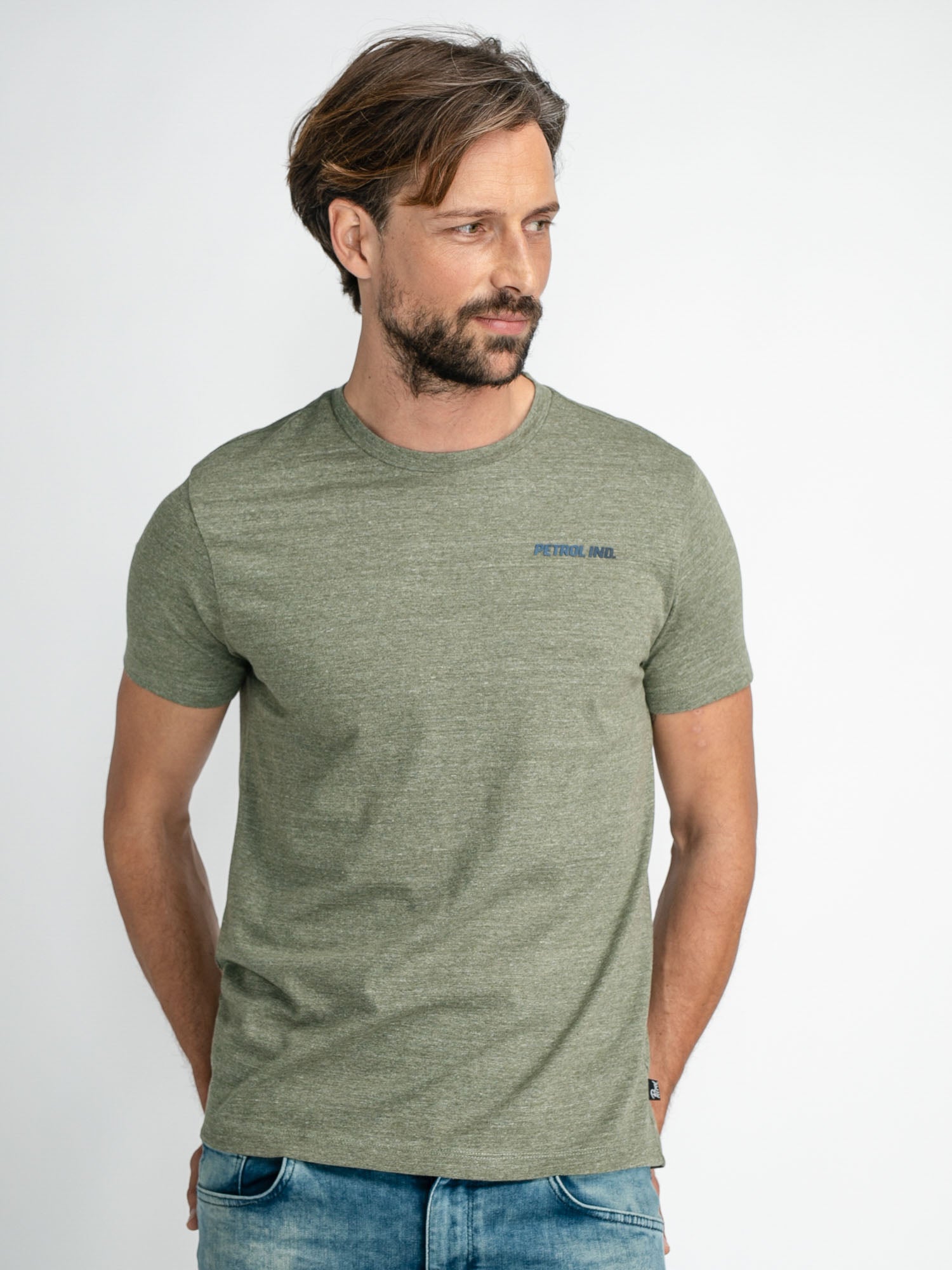 Petrol Industries Petrol Ind T-Shirt Light Pesto - XS