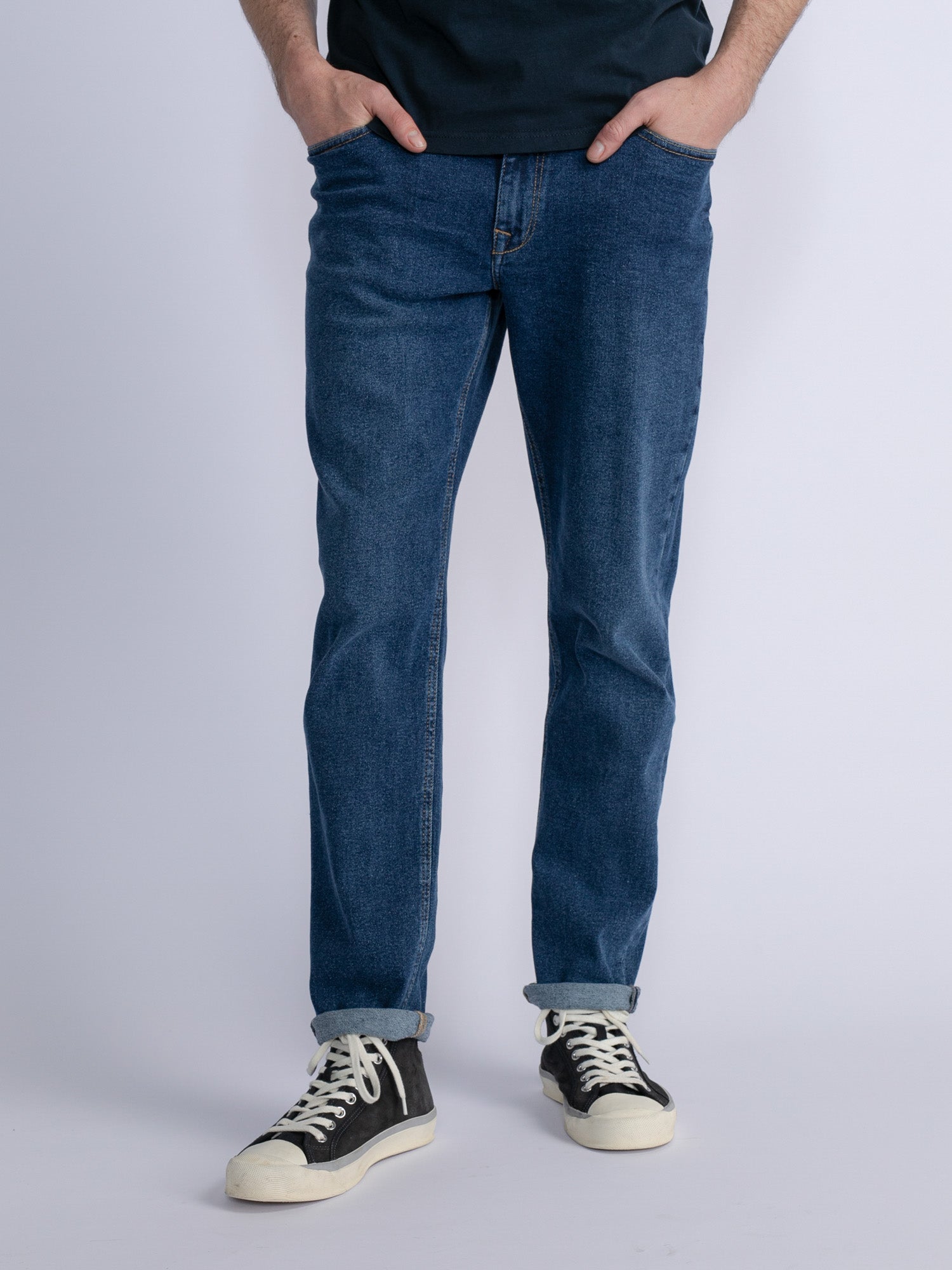 Petrol Industries - Heren Russel Regular Tapered Fit Jeans Puyallup jeans - Blauw - Maat 34