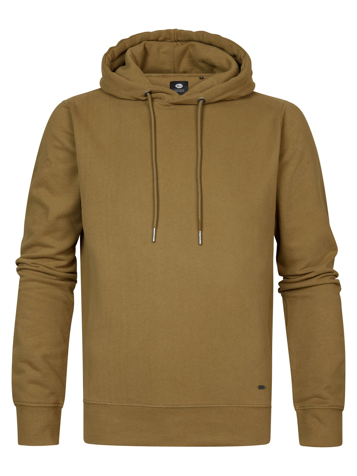 Petrol Industries - Heren Effen Hoodie Litchfield - Bruin - Maat XXL