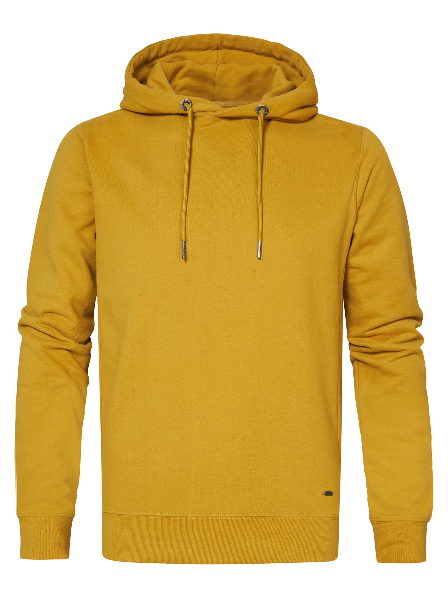 Petrol Industries - Heren Effen Hoodie Litchfield - Geel - Maat XXL