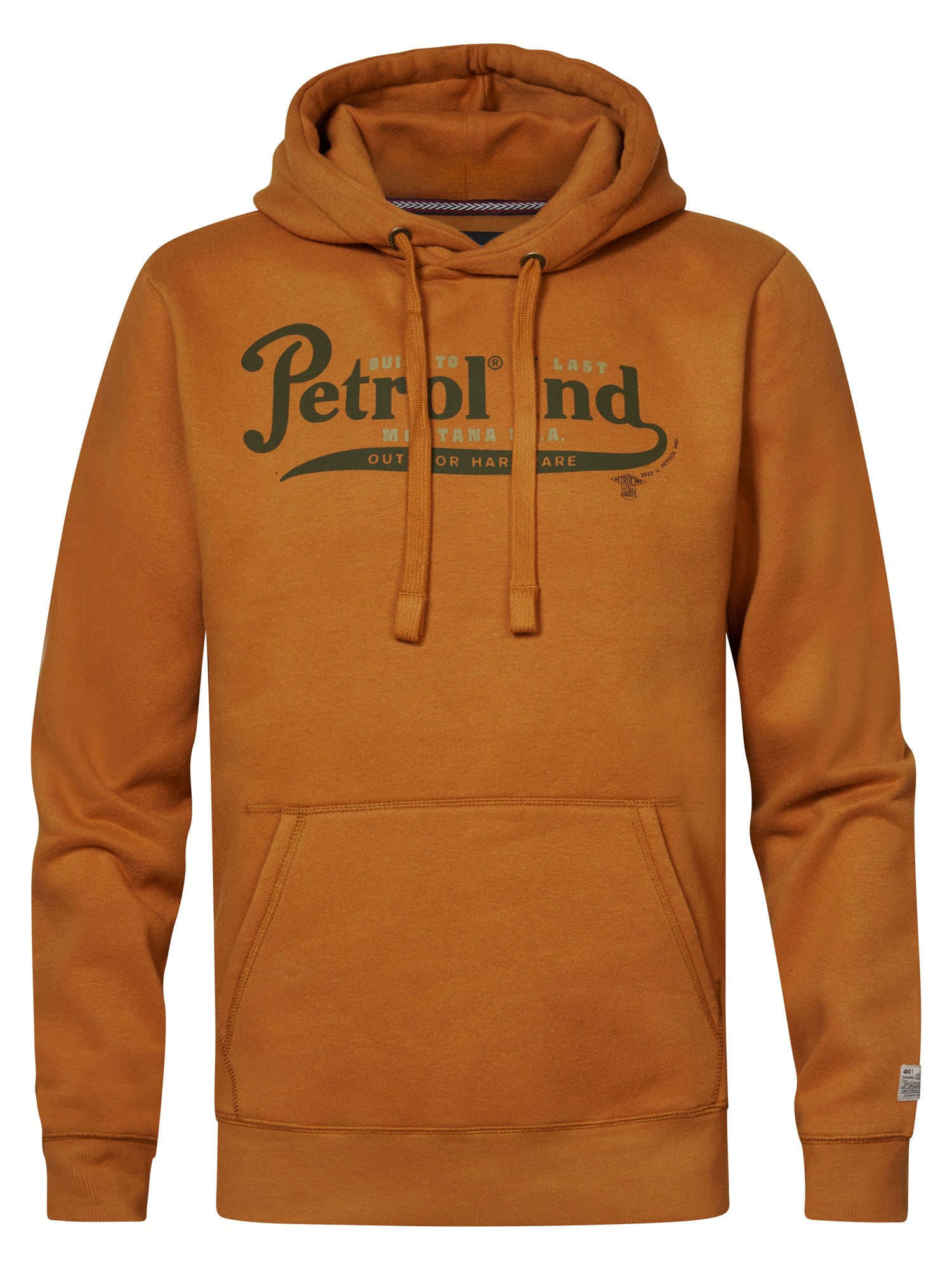 Petrol Industries - Heren Artwork Hoodie Marinette - Bruin - Maat S