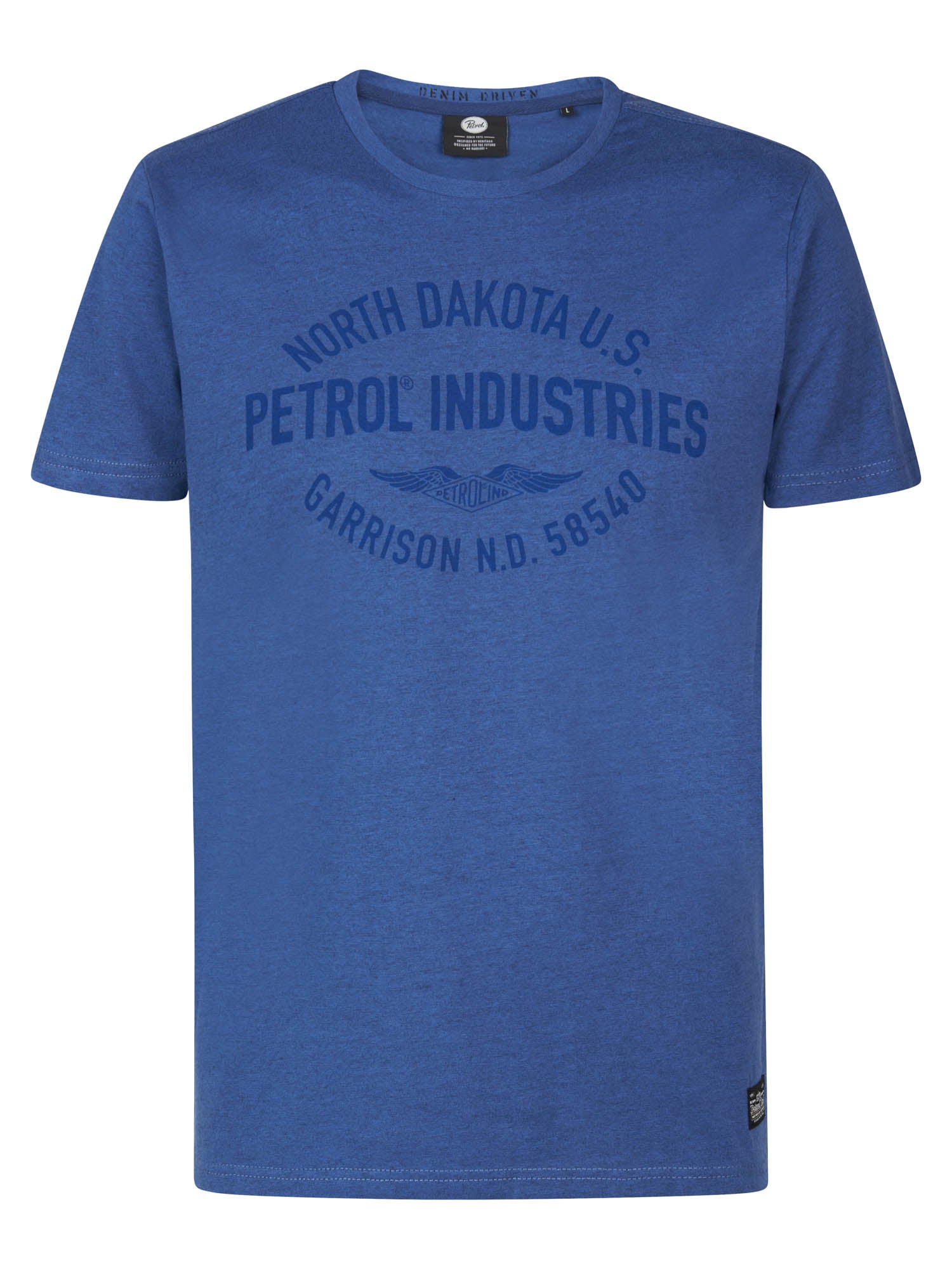 Petrol Industries Logo T-shirt Stanley Sapphire - XXXL