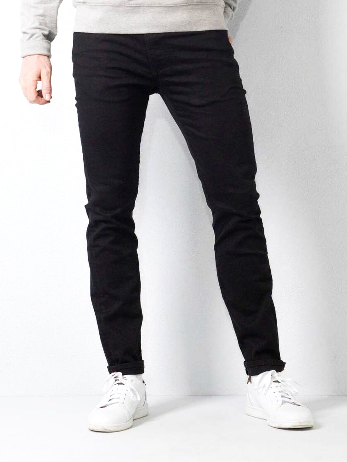 Petrol Industries - Heren Seaham Classic Slim Fit Jeans jeans - Zwart - Maat 30