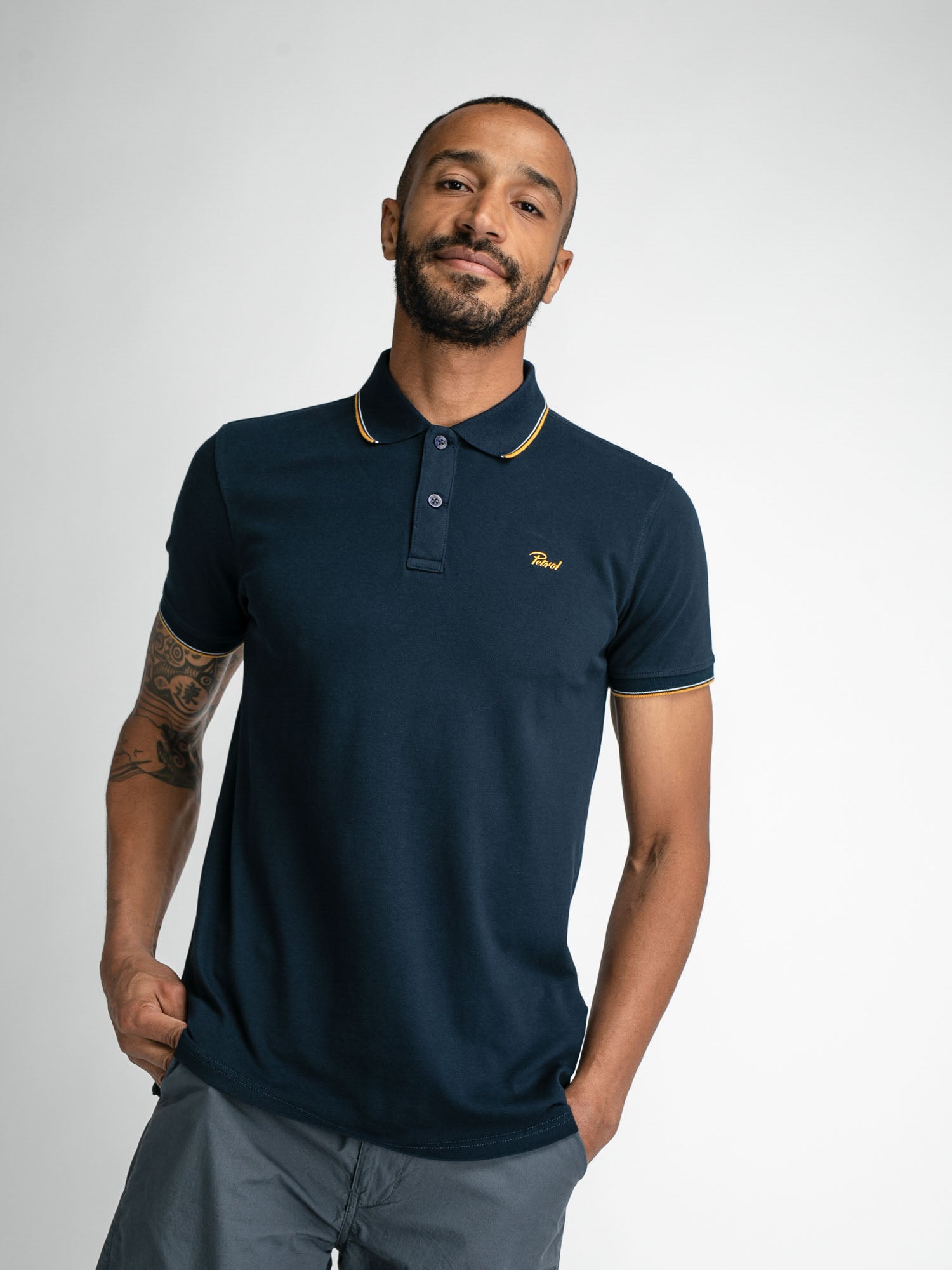 Klassisches Poloshirt | Industries®-Webshop Petrol Offizieller