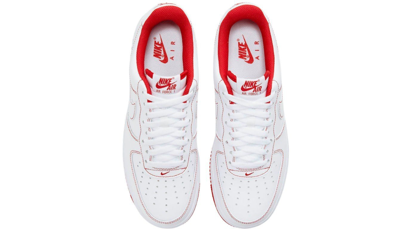 Nike Air Force Red & Steeze