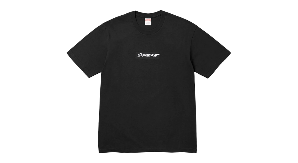 Supreme Futura Box Logo Tee Bright Blue – Takeoff Copenhagen